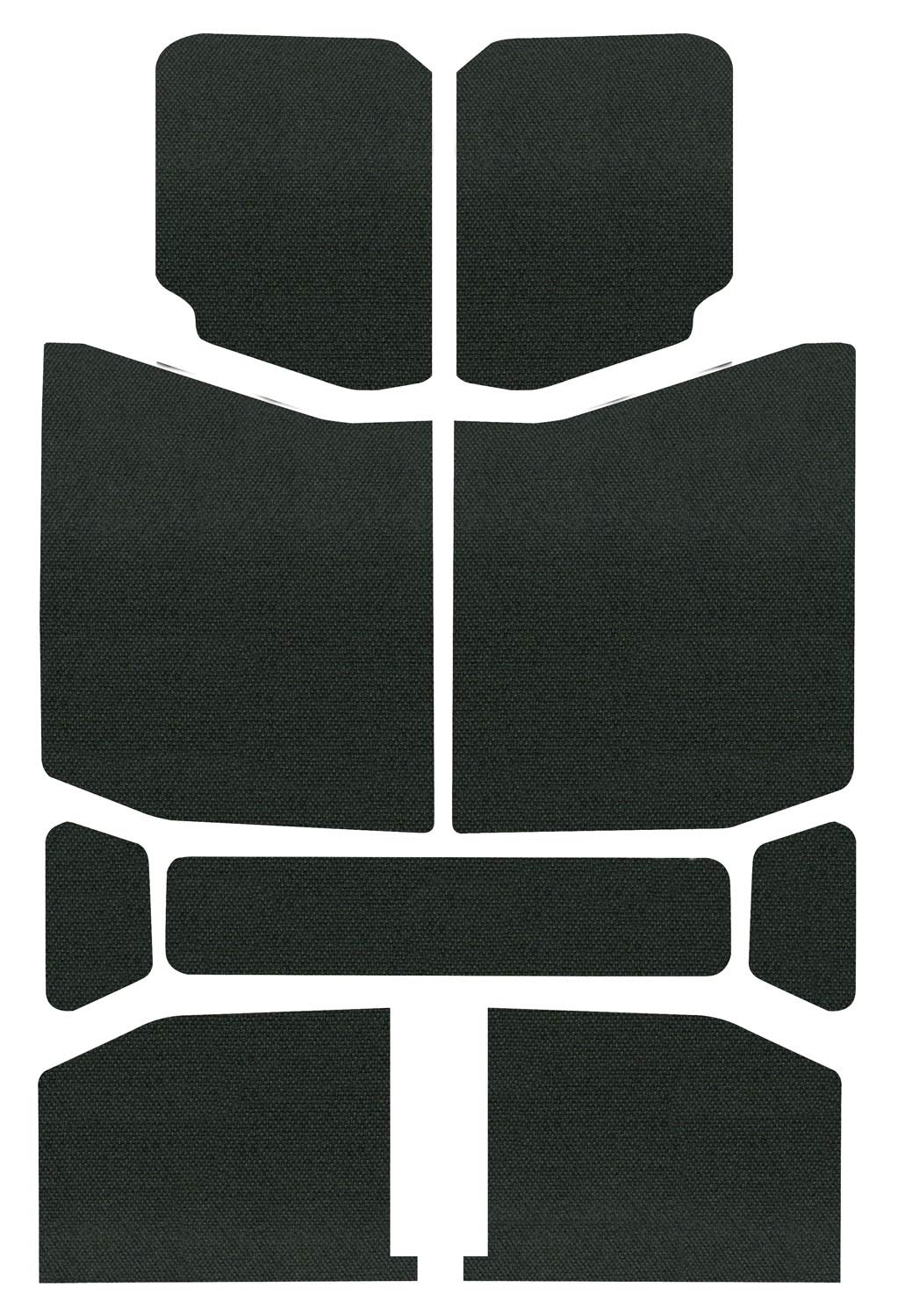 Design Engineering Boom Mat Black Sound Deadening Headliner Compatible With 4-Door Jeep Wrangler Jl (2018-Up)