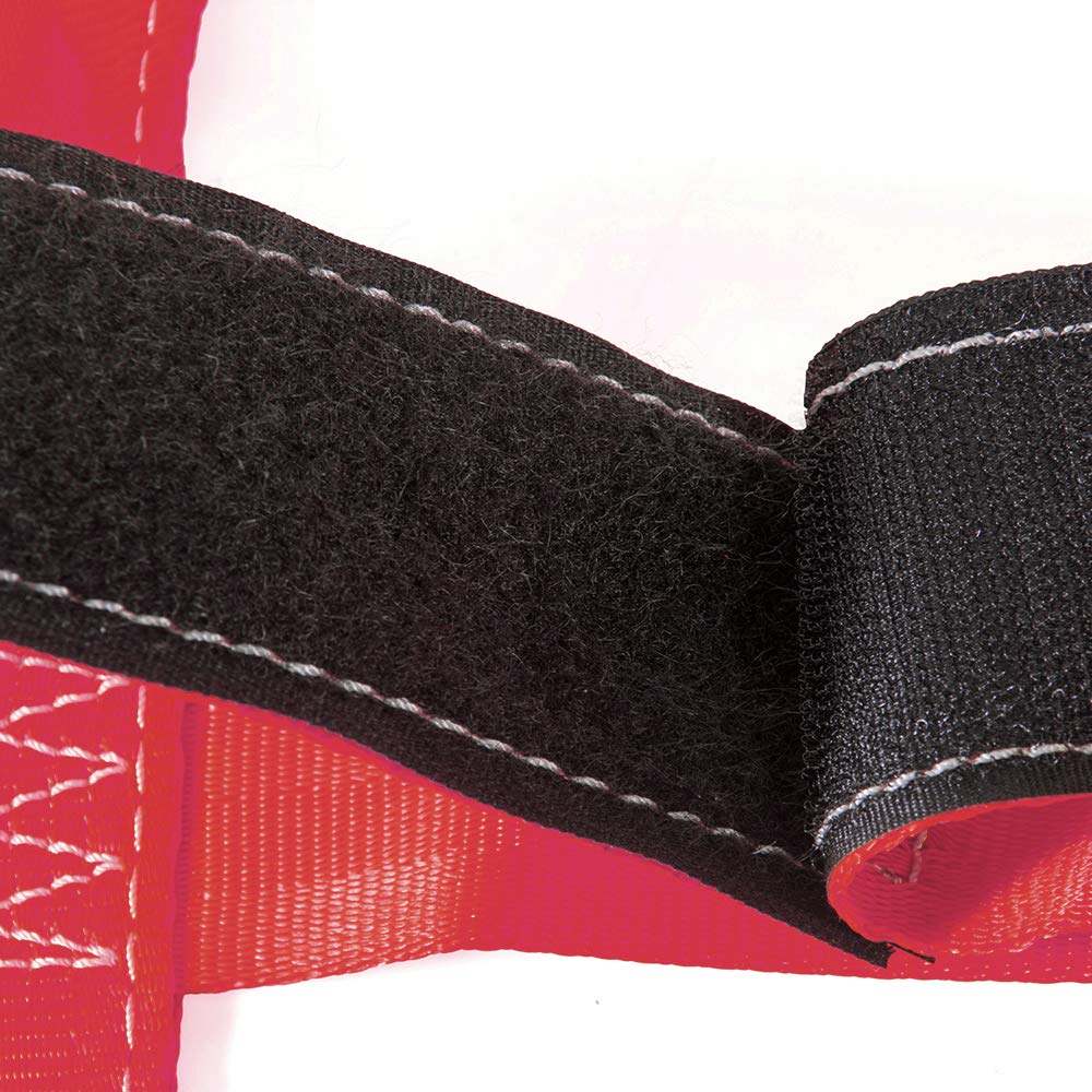Moto4U Universal Motorcycle Rear Wheel Tie Down Strap In Red