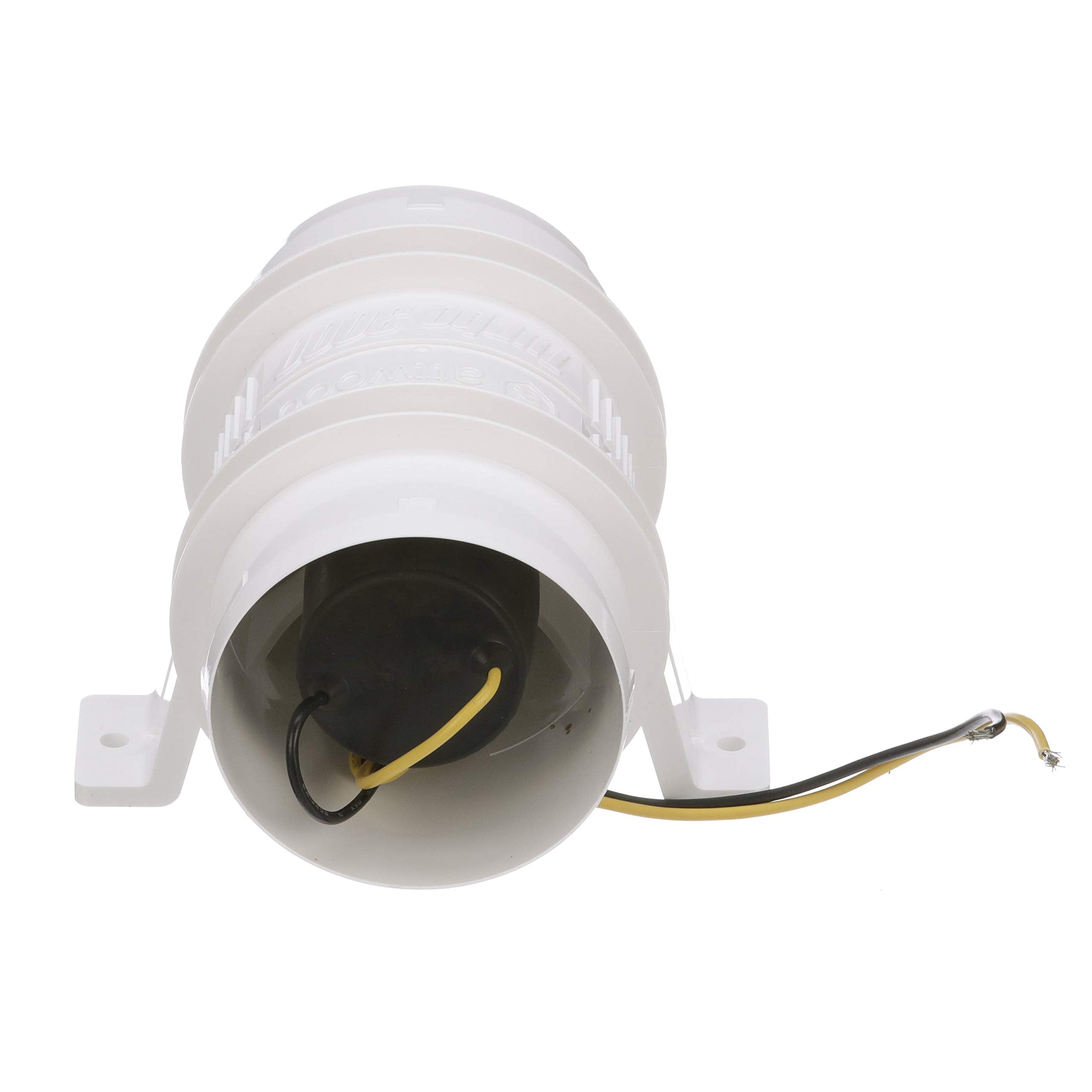 Attwood Marine (6P) Turbo 3000-3'' Blower, Water-Resistant, White, 12 Volt
