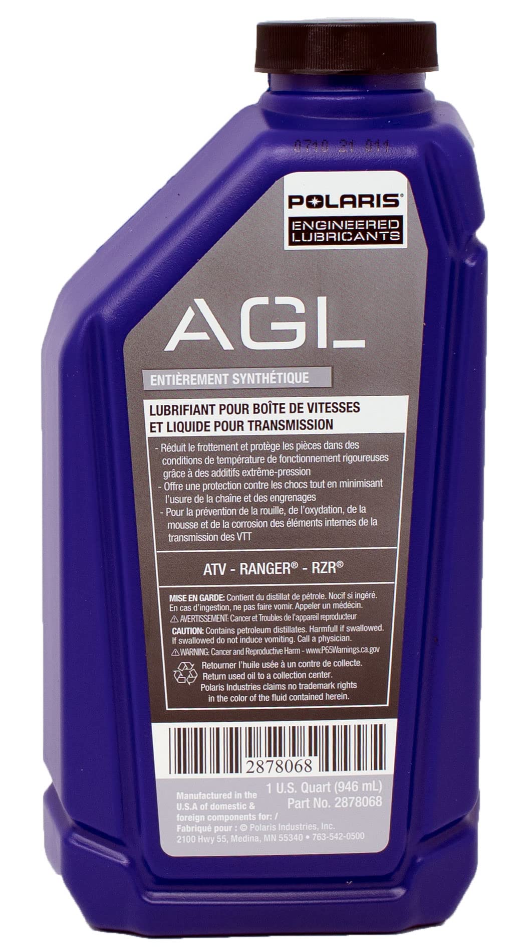 THE EDWARDS MOTORSPORTS Gear Oil Kits for Polaris Rangers & RZRs, Model PolSTG-72524