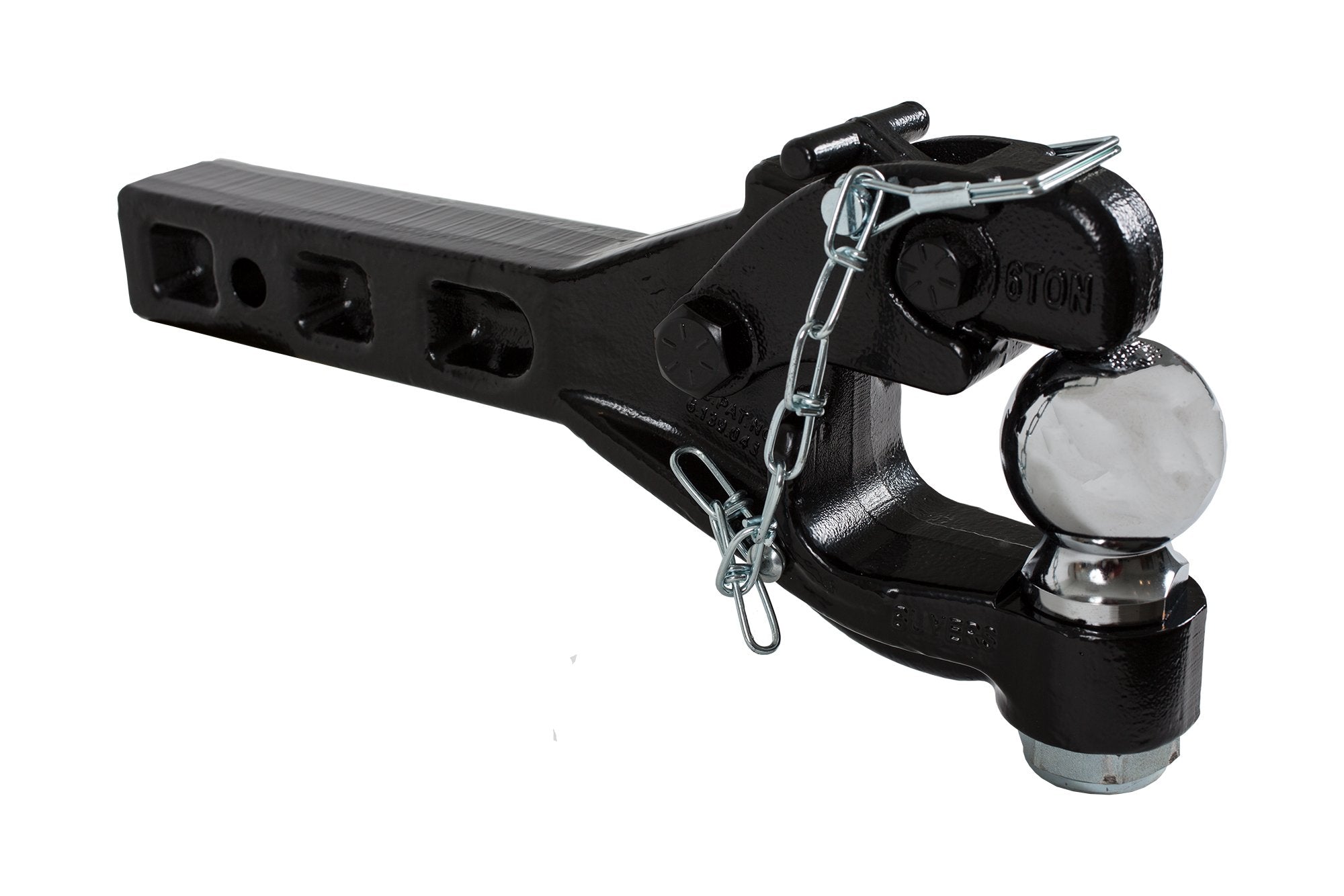 Buyers Products Rm62000 6-Ton Receiver Mount Combination Hitch With 2 Inch Ball , Black