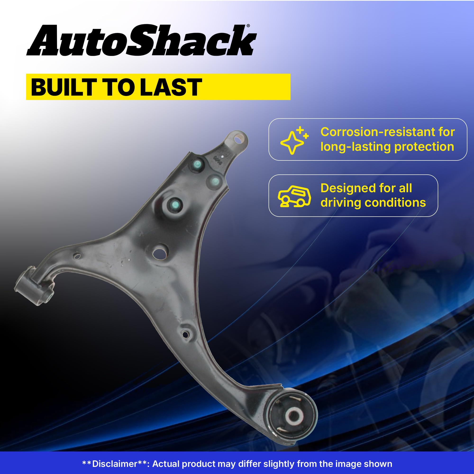 Autoshack Front Lower Control Arms And Ball Joints Assembly With Bushings Pair Of 2 Driver And Passenger Side Replacement For 2015-2017 Chrysler 200 2013-2016 Dodge Dart 2.0L 2.4L Awd Fwd Cak351203Pr