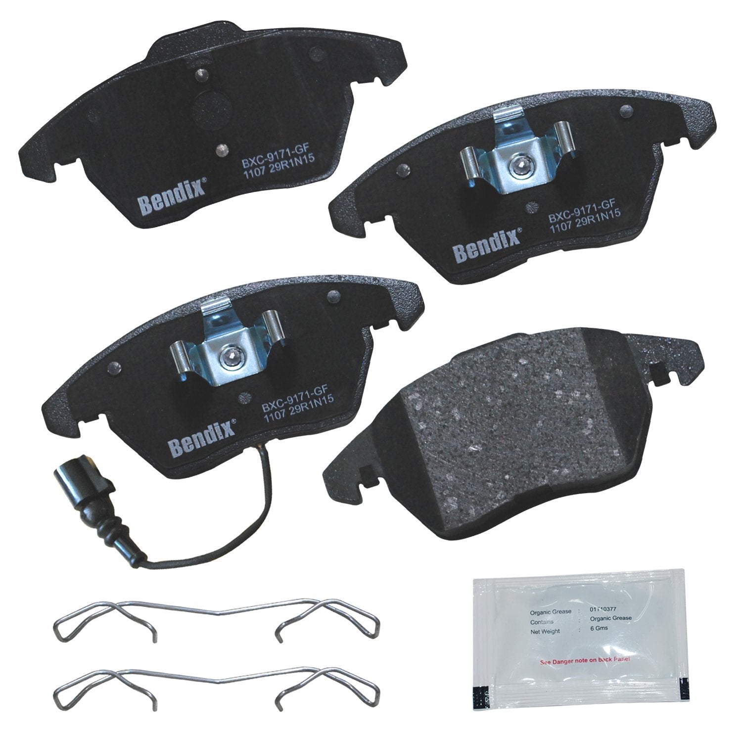 Bendix Priority1 Cfc1107 Front Brake Pads For Audi A1,A3,Quattro,S3,Tt,Peugeot 308,3008,Altea,Xl,Freetrack,Ibiza,Leon,Toledo,Vol