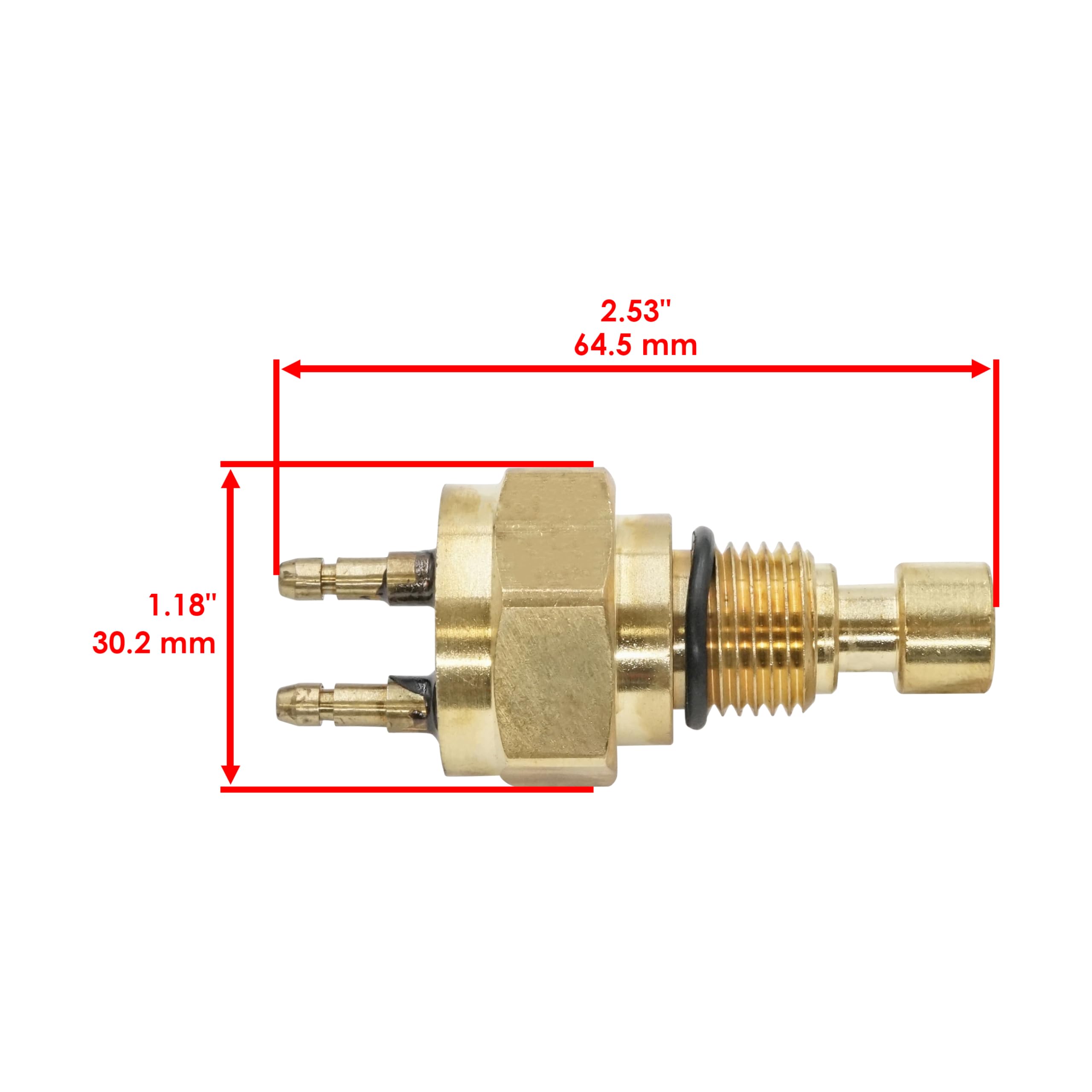 Caltric Fan Sensor Switch Compatible With Kawasaki Vulcan 800 Classic Vn800 Vn-800 1996-2005