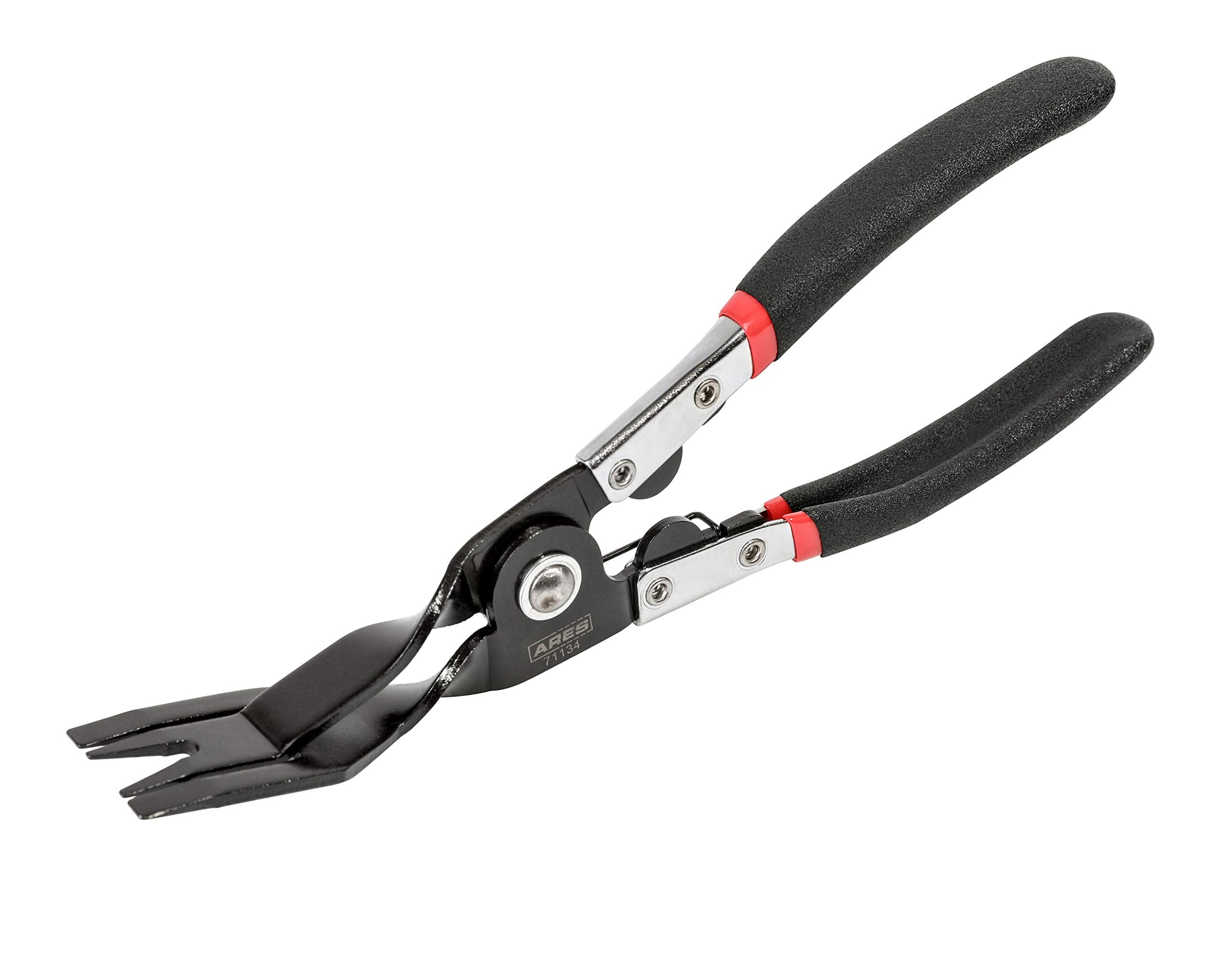 ARES 71134 - Clip Removal Plier - Easily Removes Trim and Upholstery Clips and Fasteners - Prevents Damage to Trim and Fasteners