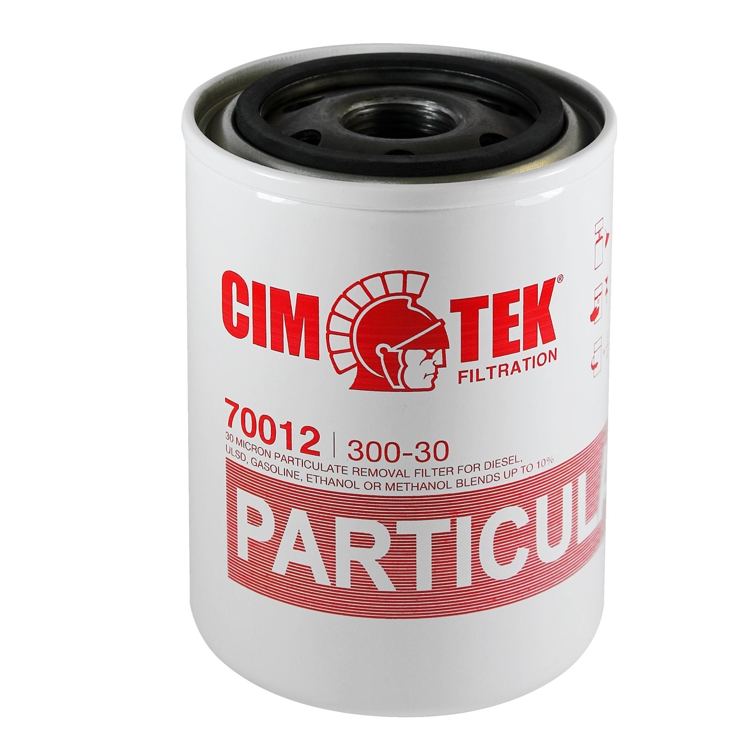 Cim-Tek 70012-12 300-30 Spin-On Filter Particulate 12-Pack