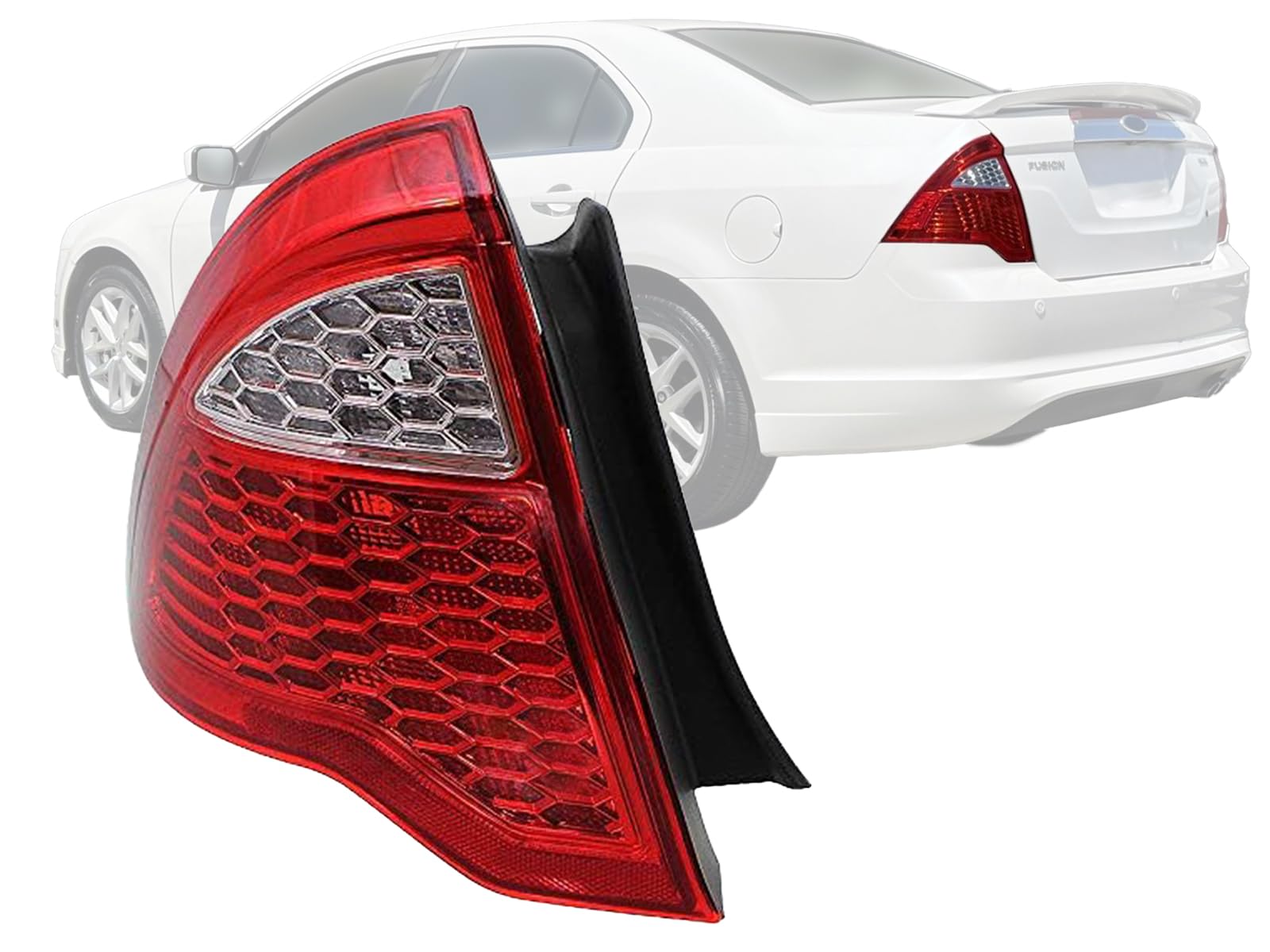 Auto Parts Avenue APA Replacement Tail Light Rear Lamp for 2010 2011 2012 Fusion Driver Left Side 9E5Z13405A FO2818147