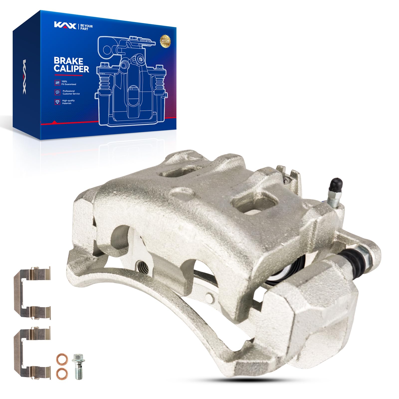 Kax Front Right Brake Caliper 18B5057 Compatible For Equinox 2007-2009, Captiva Sport 2012-2015, Vue 2008-2010, Torrent 2007-200