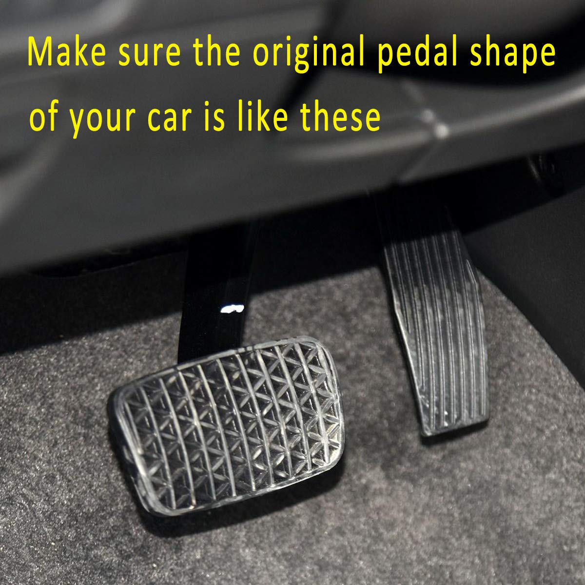 MAIMOCCY at Brake Gas Fuel Foot Pedal Cover Compatible for Chevrolet Cruze Malibu Impala Equinox, Cadillac XTS,Buick Envision Re