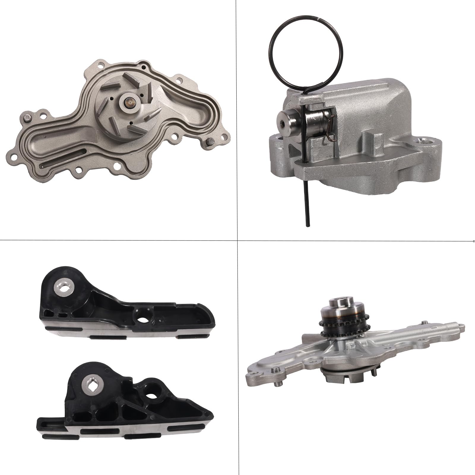 BENERAY Timing Chain Kit with Water Pump for Ford 3.5L/3.7L V6 Models, OE #BL3Z-6268-A, AT4Z-6268