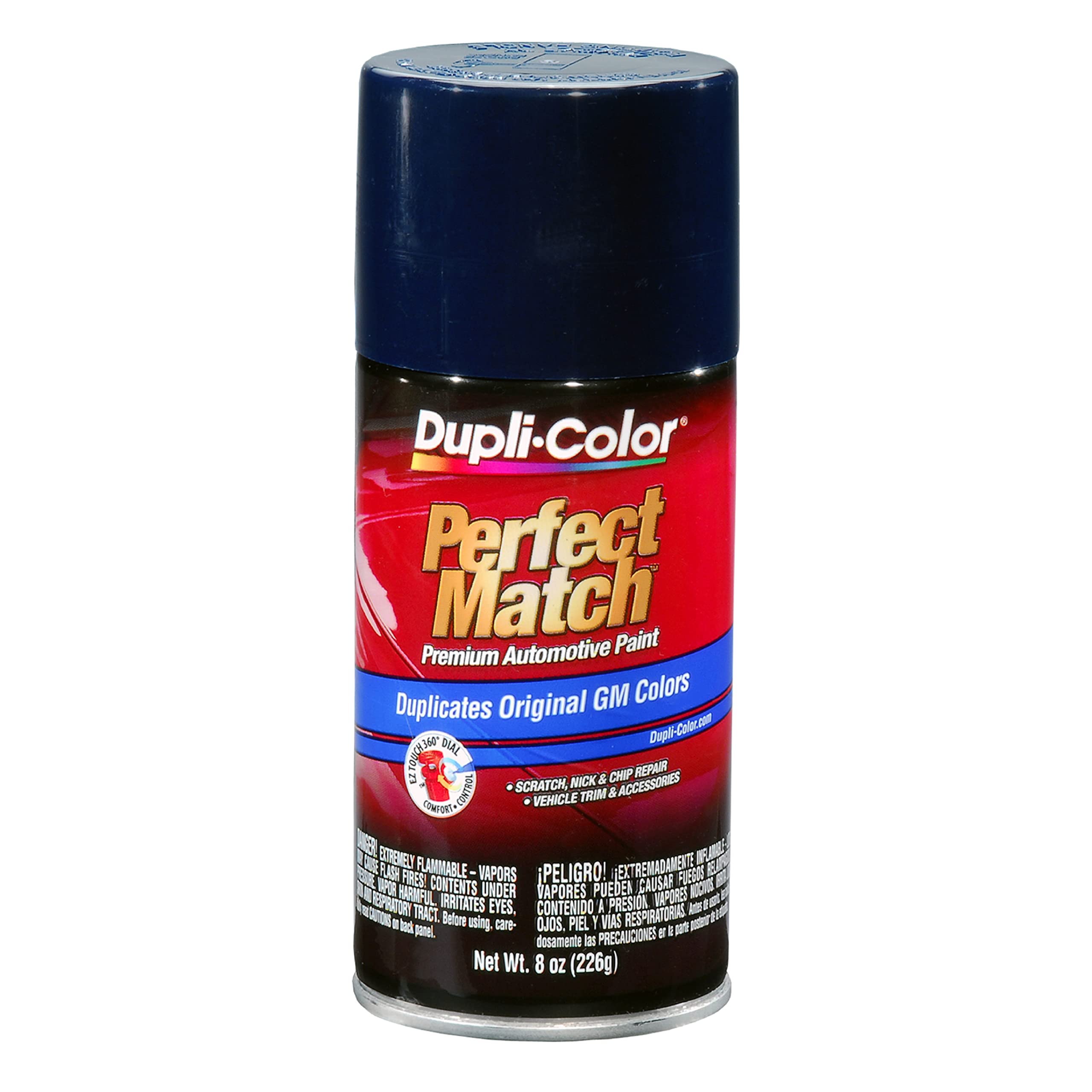 Dupli-Color Ebgm05417 Perfect Match Automotive Spray Paint - General Motors Dark Blue, 29 Wa7349, 42 - 8 Oz. Aerosol Can