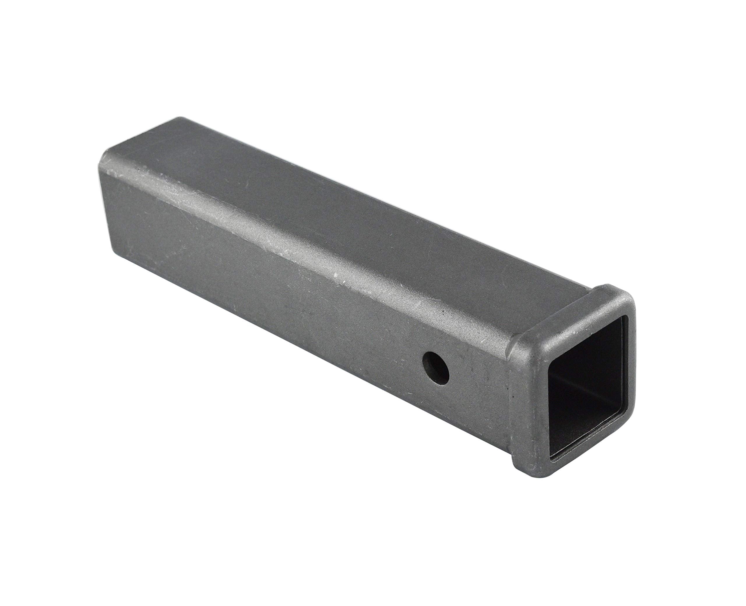 Toptow 64455 Trailer Hitch Weld-On Receiver Tube 2-Inch X 12-Inch Storage Box Combo Bar, Raw Steel Finish…