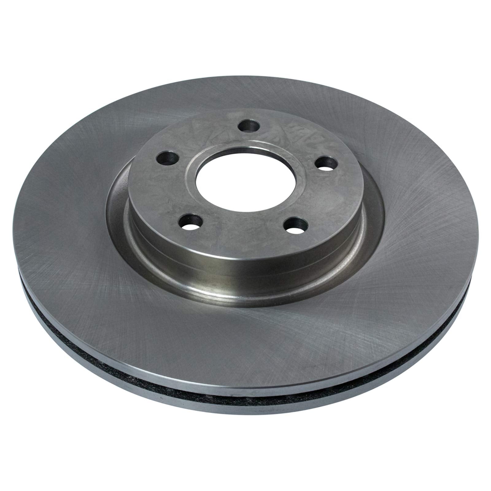Trq Front Brake Pad & Rotor Kit Brake Pads Brake Rotor Ceramic Vented Compatible With 2013-2017 Ford C-Max 2013-2019 Escape 2008