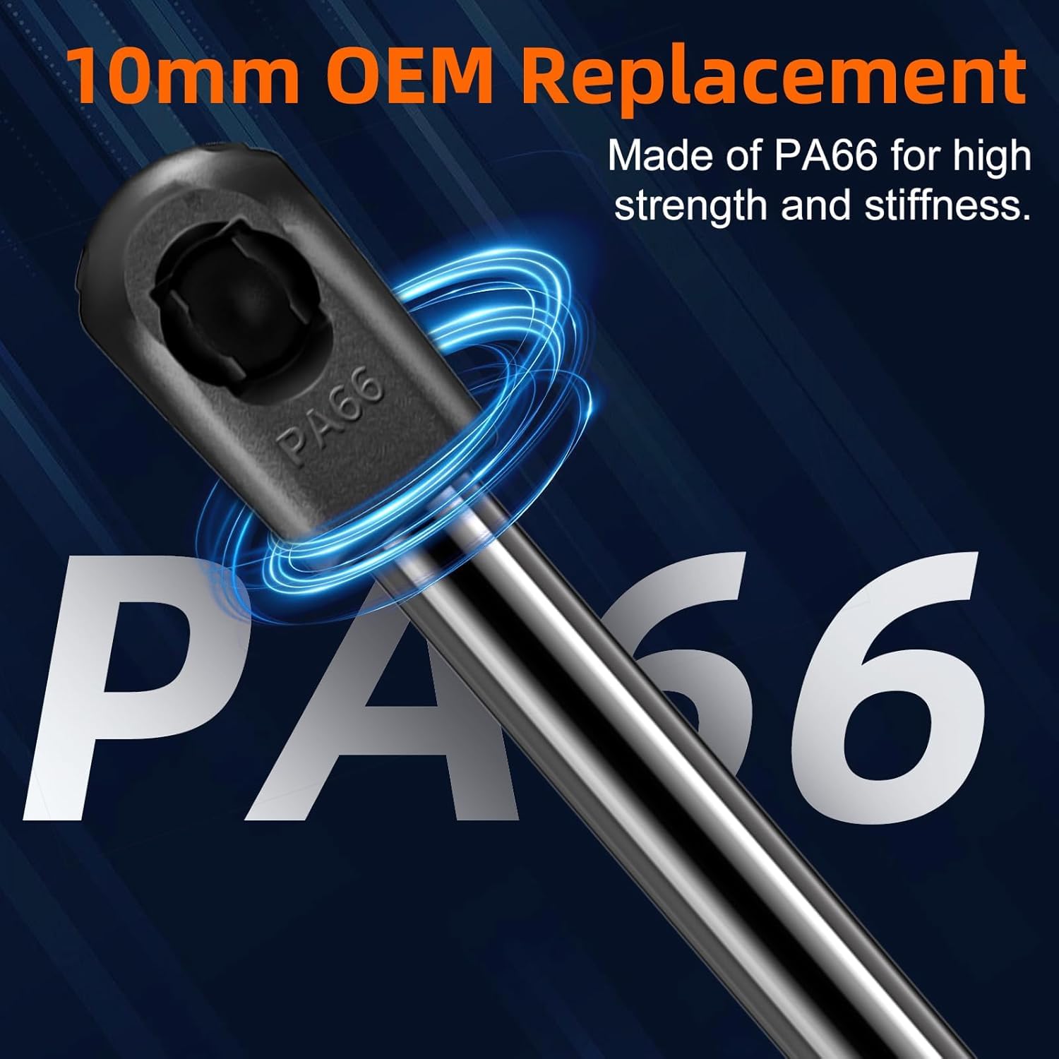 Qty (2) 12In 7917-2Pk Tool Gas Shock Strut Lift Support For Weather Guard Gull Wing Aluminum Box - Fits Model# 114, 114-X, 124,