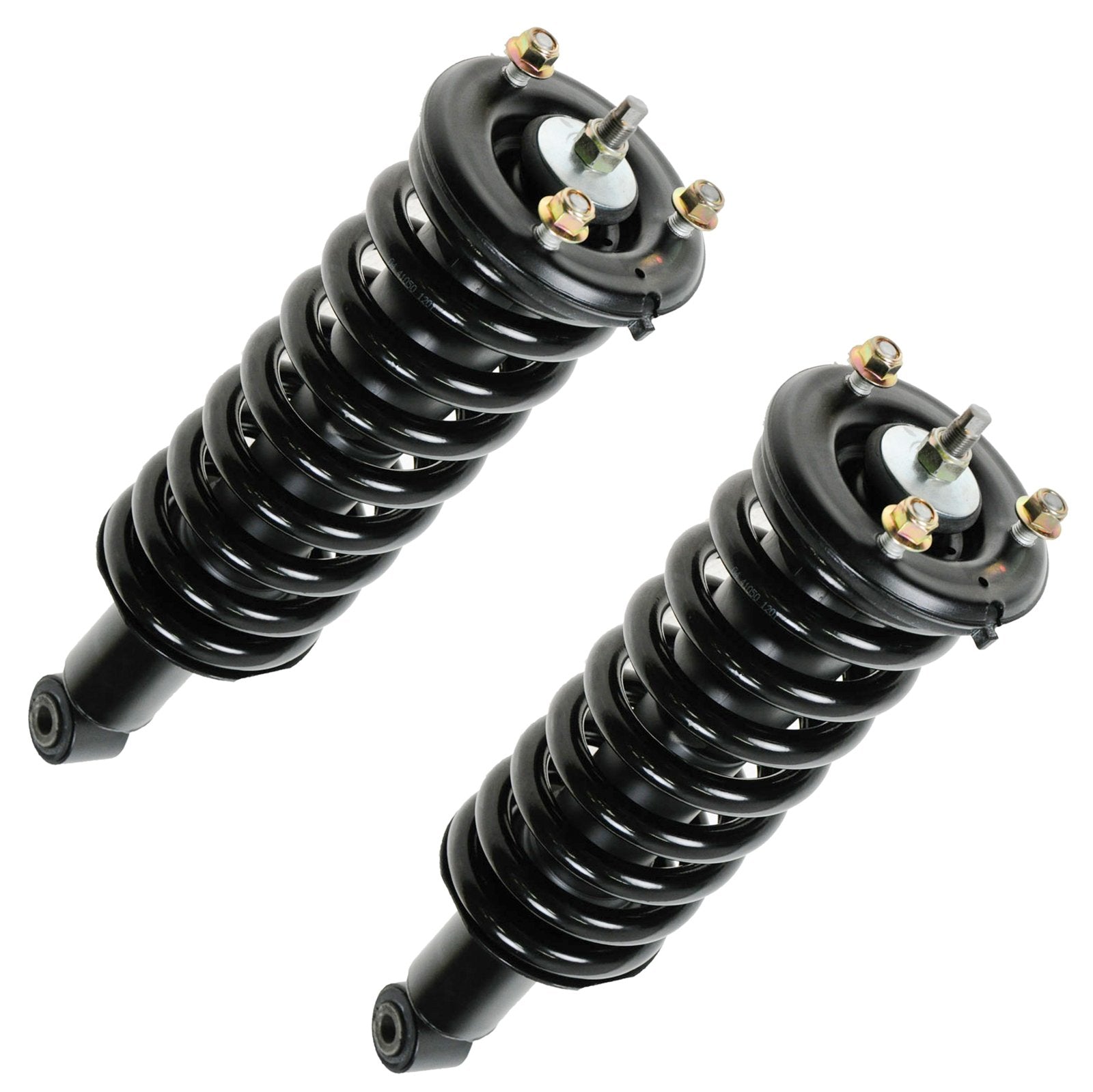 Trq Front Strut & Coil Spring Assembly Set Driver & Passenger Sides Compatible With 05-12 Nissan Pathfinder 05-15 Xterra 09-12 S