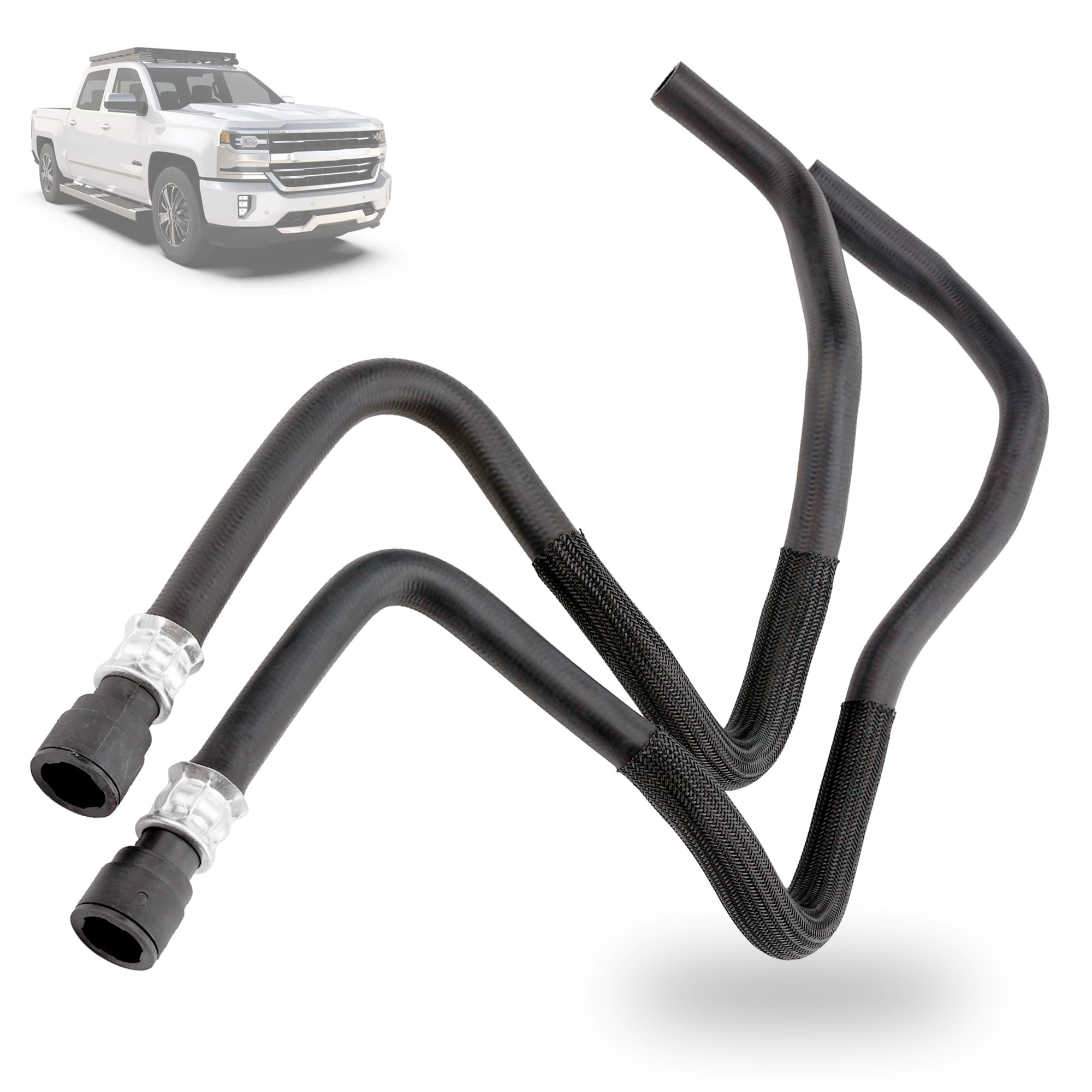 RAPIHIDAN 84919467 HVAC Heater Outlet & Inlet Hose Compatible with 2014-2018 Chevrolet Silverado 1500/2500, 2014-2019 GMC Sierra