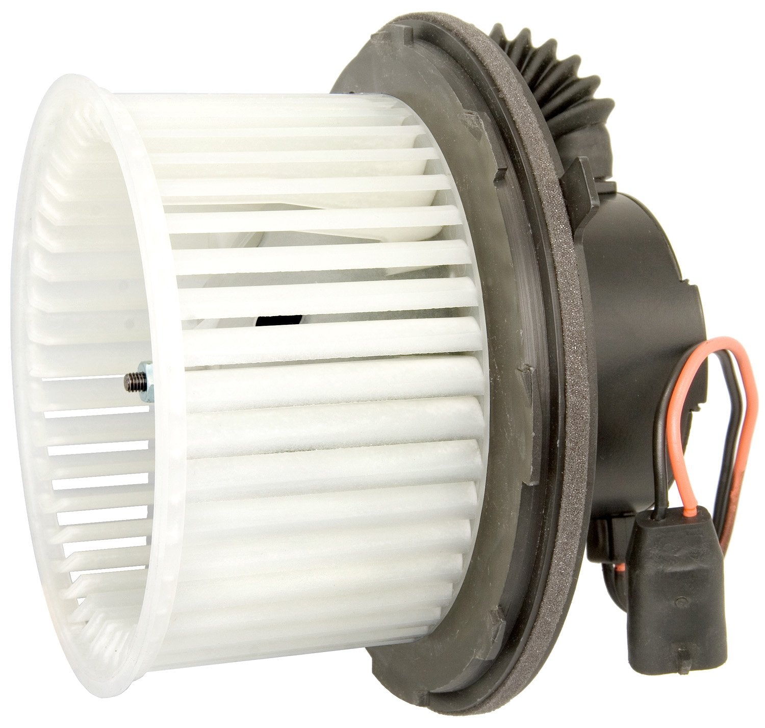 Four Seasons Blower Motor with Wheel for GM Trucks - Model 75748, Metal, White/Black