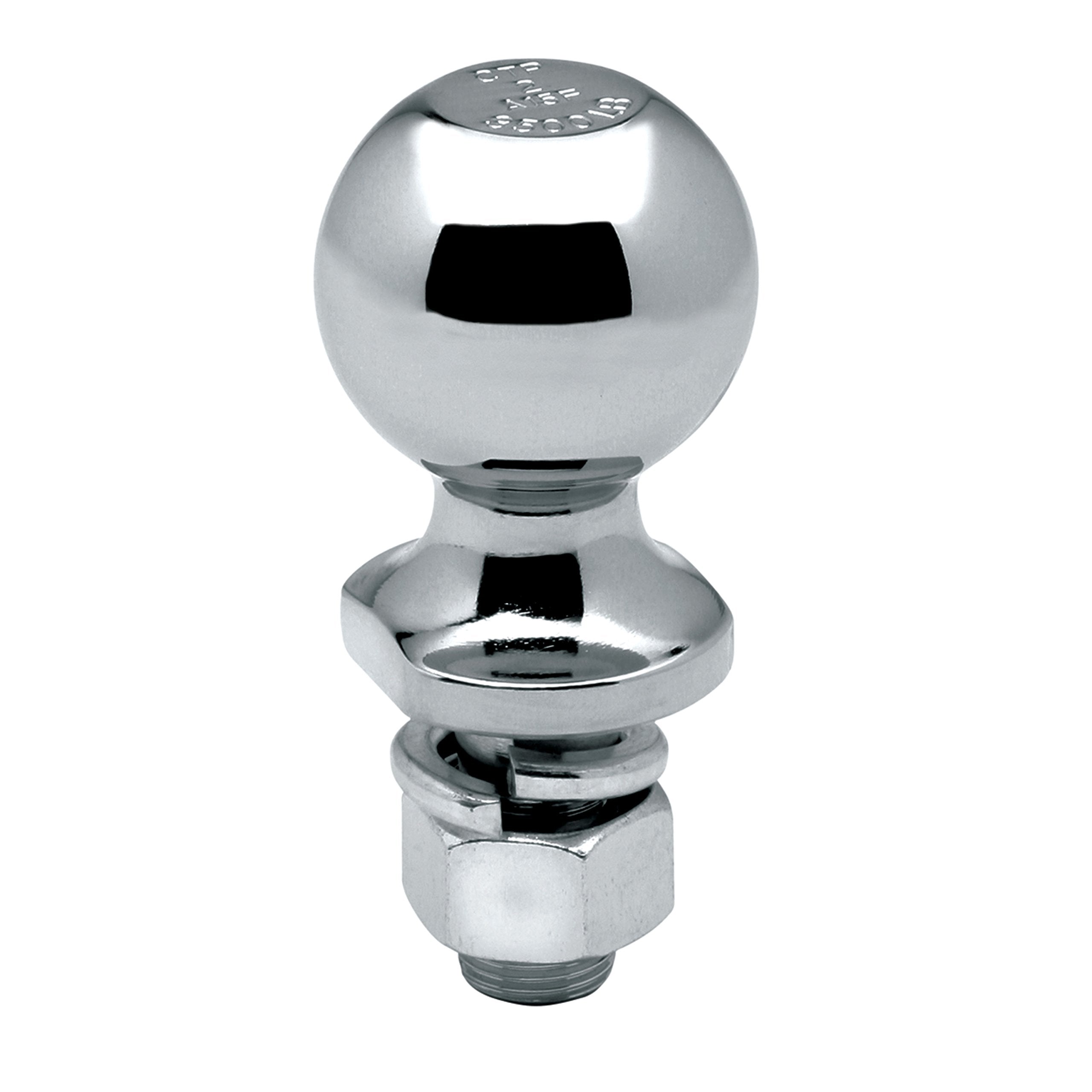 Tow Ready 63822 Chrome Hitch Ball - 2 x 3/4 x 2-3/8, 3,500 lbs.