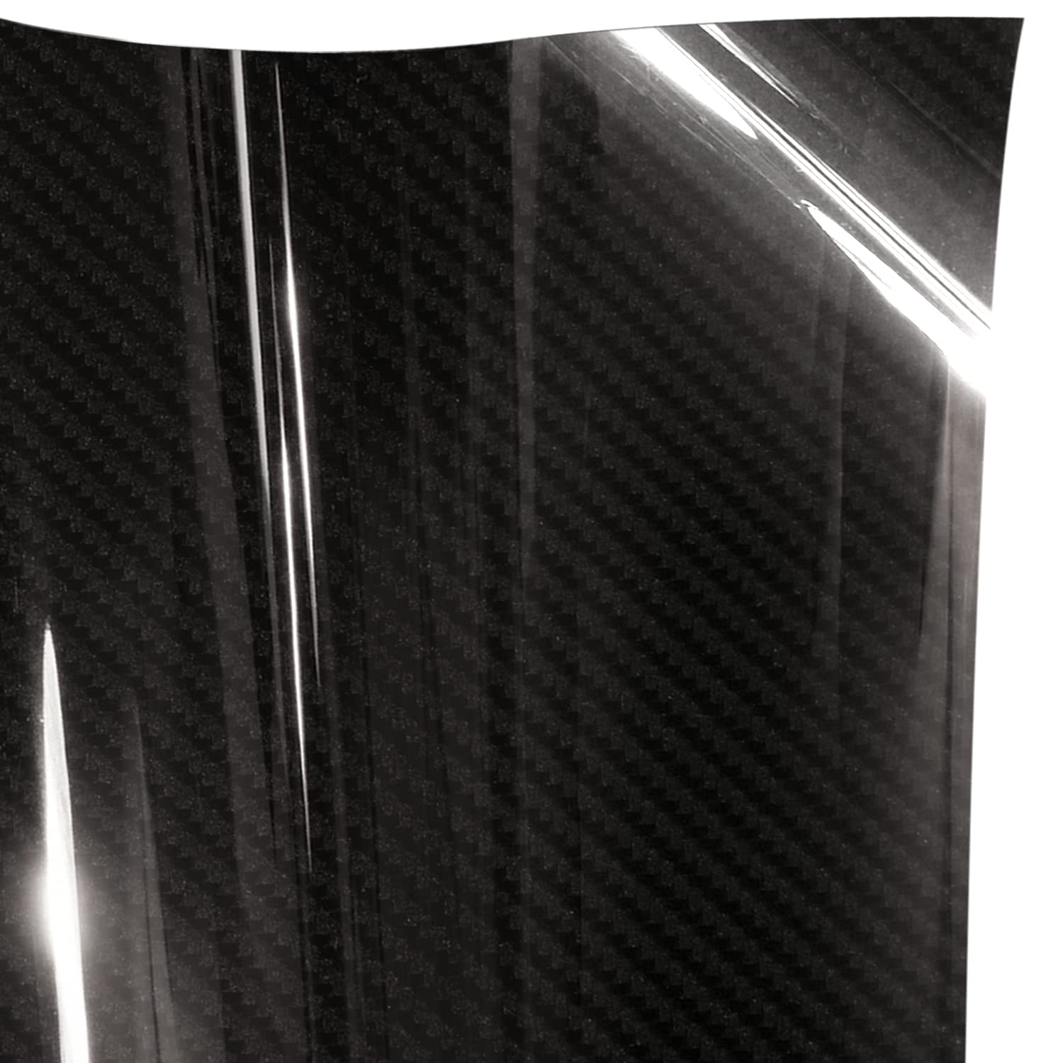 Vvivid Tek R Full-Gloss Black, Highly Weather-Resistant Vinyl Wrap Film Roll (17.75In X 5Ft)