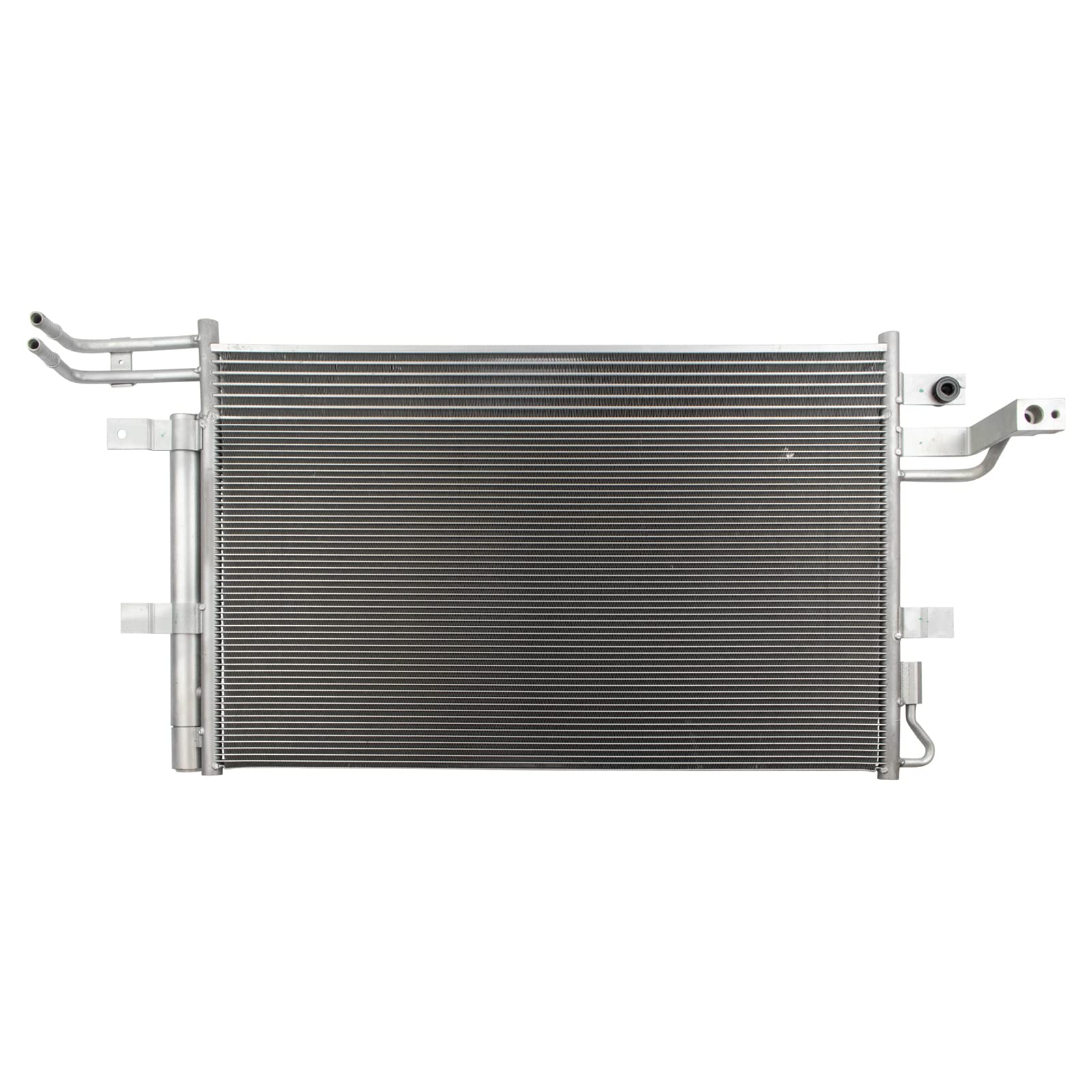 TRQ Air Conditioning A/C Condenser Receiver Drier Compatible with 2013-2019 Ford Flex 2013-2018 Taurus 2013-2016 Lincoln MKS MKT