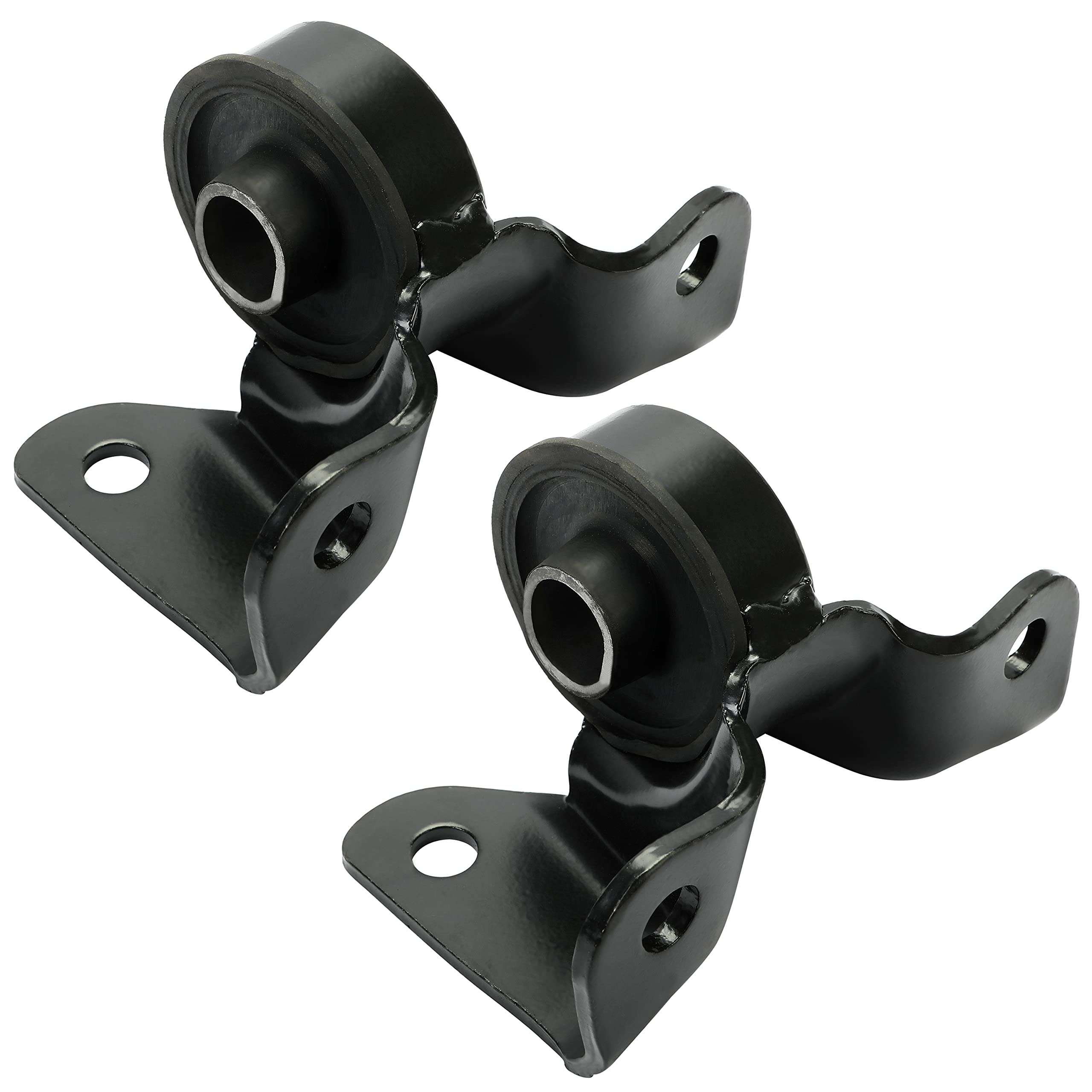ECOTRIC Front Torsion Bar Mounting Kit Steel Pair Compatible with 1999-2006 Chevy Silverado Sierra 1500 2500 1500HD 2500HD Picku