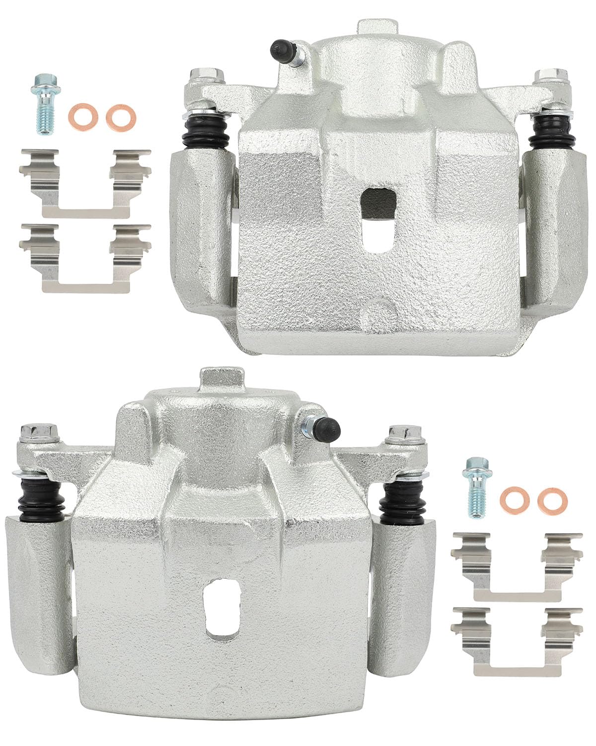 cciyu 18B4910A 18B4911A Front Left & Right Brake Calipers With Bracket For Chevy For Malibu,For Pontiac For G6/For Solstice,For 