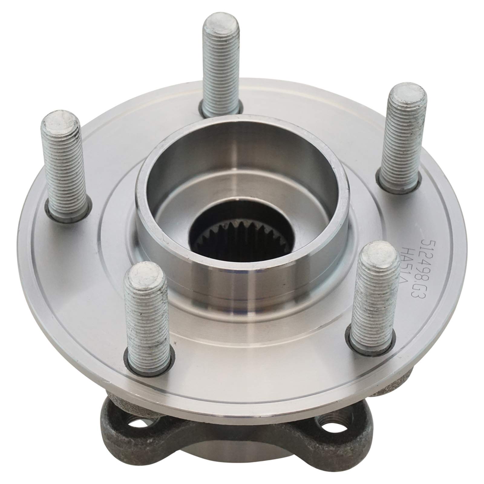 Trq Wheel Hub Bearings Assembly Set Compatible With 2013-2020 Ford Fusion 2013-2015 Lincoln Mkz