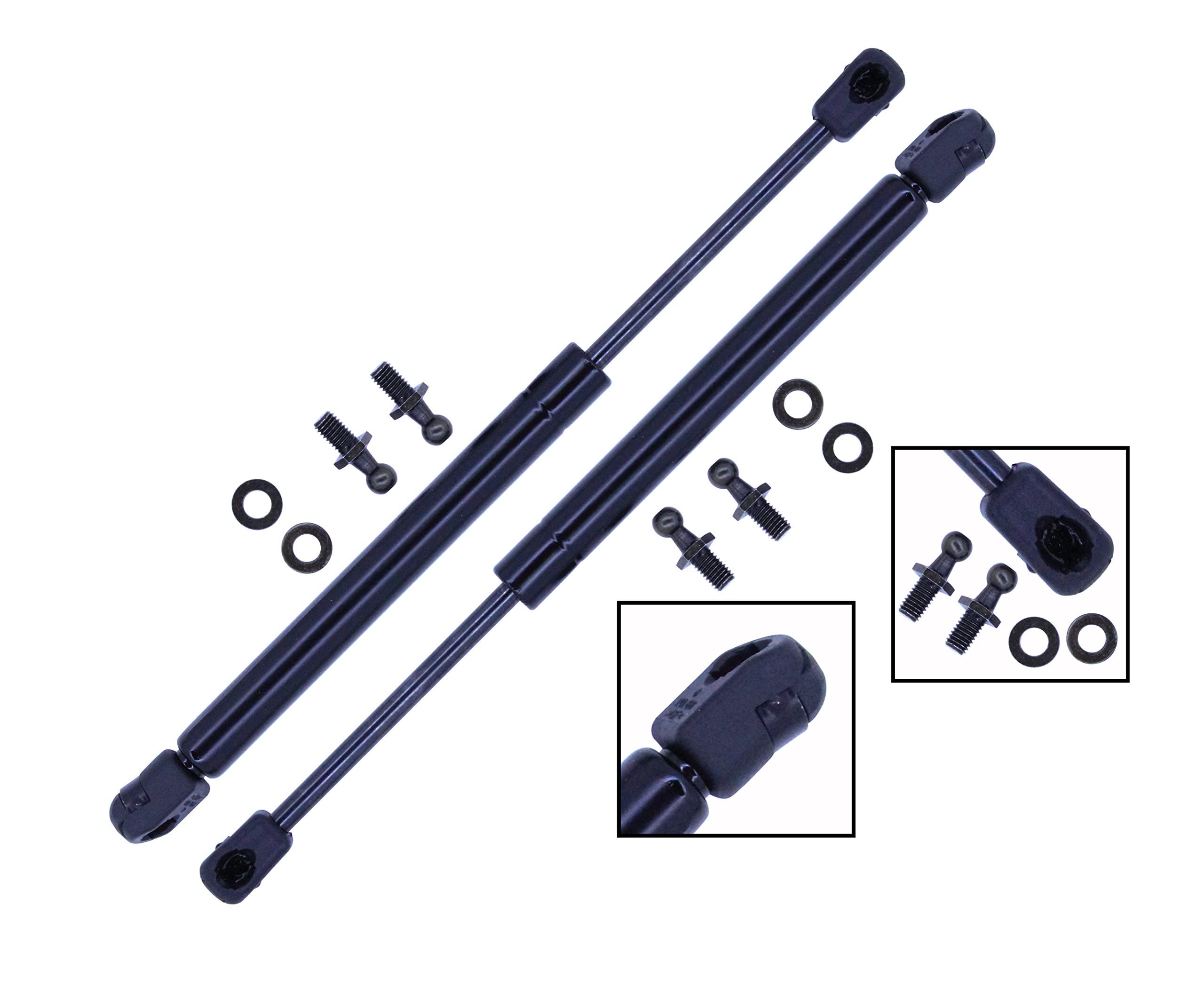 2 Pieces (Set) Tuff Support Hood Lift Supports Front Hood Compatible with 2003 To 2009 Toyota 4Runner, 2003 To 2009 Lexus Gx & G