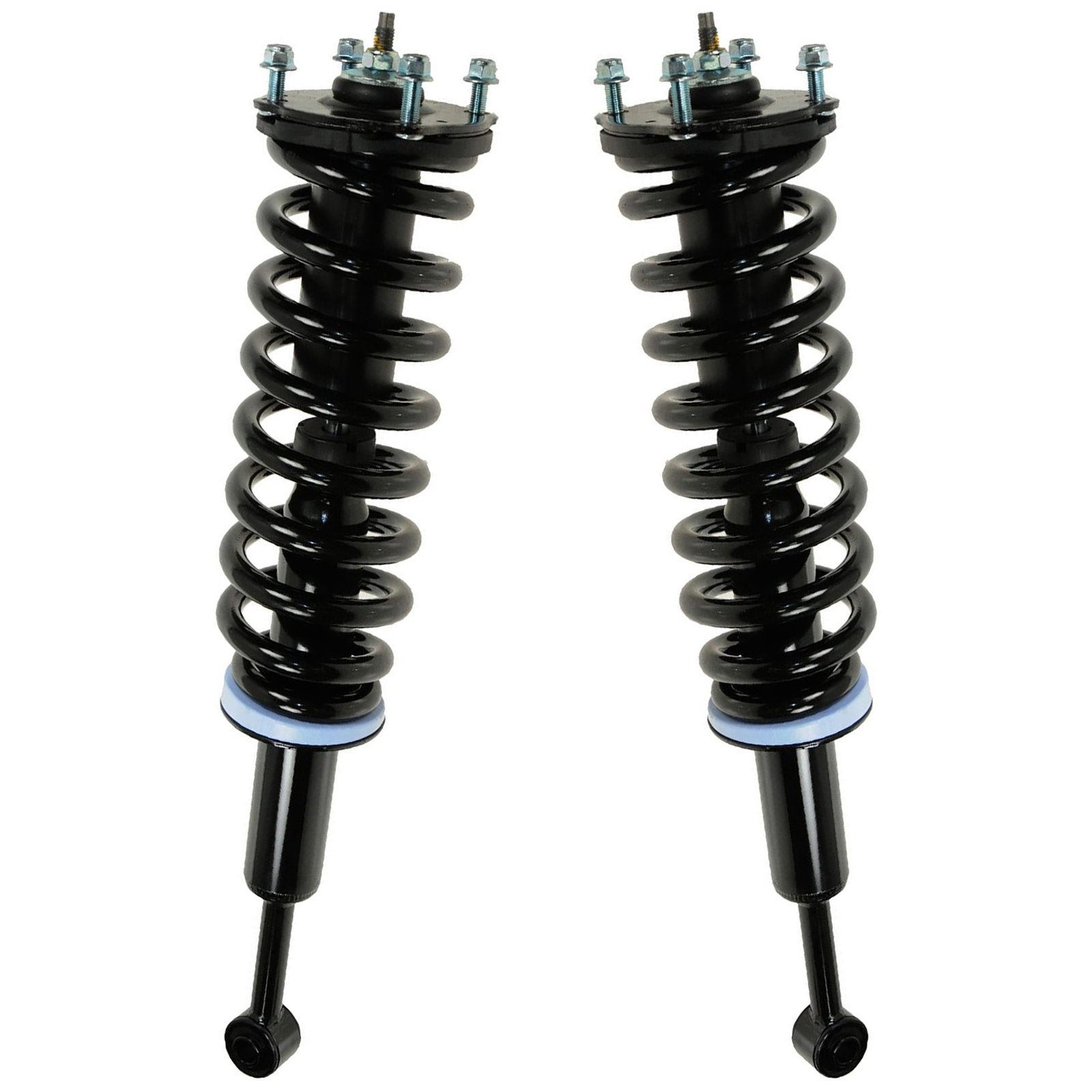 Trq Front Strut & Coil Spring Assembly Set Driver & Passenger Sides Compatible With 07-21 Toyota Tundra