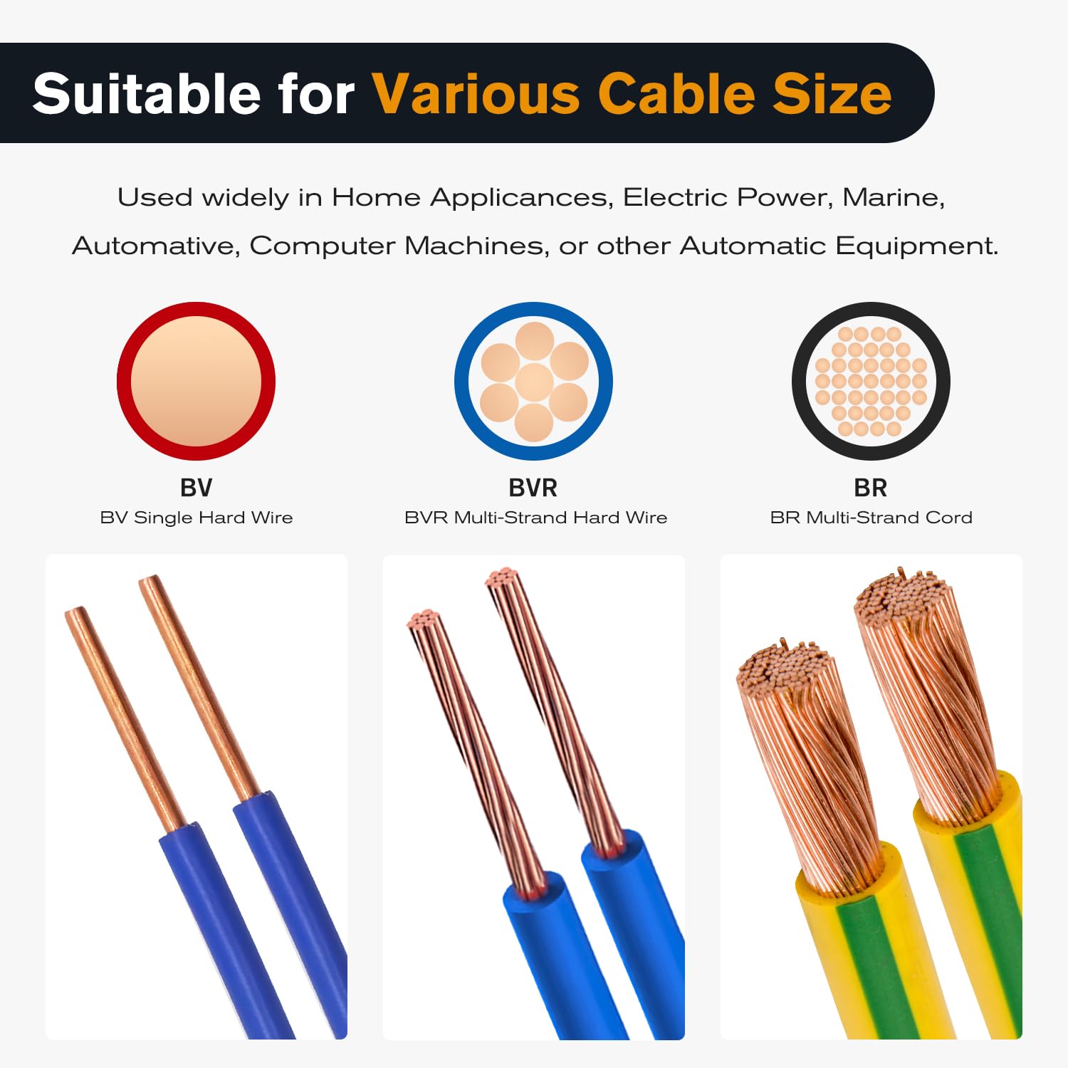 Nilight 400Pcs 3.9Mm Bullet Connectors Male And Female Brass Wire Terminals Connector With Insulation Cover For 22-16Awg Electri