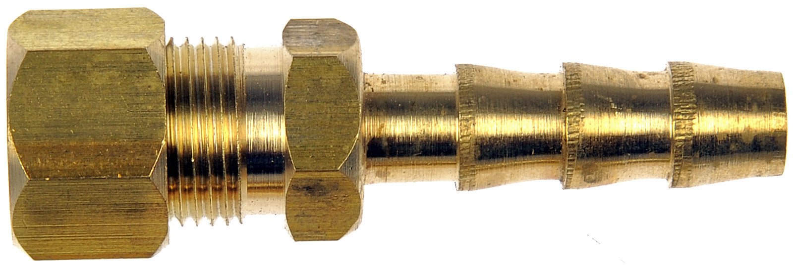 Dorman 800-035 Fuel Line Adapter - 3/8 In. Steel To 3/8 In.(10Mm) Nylon Tubing, 2 Pack Universal Fit