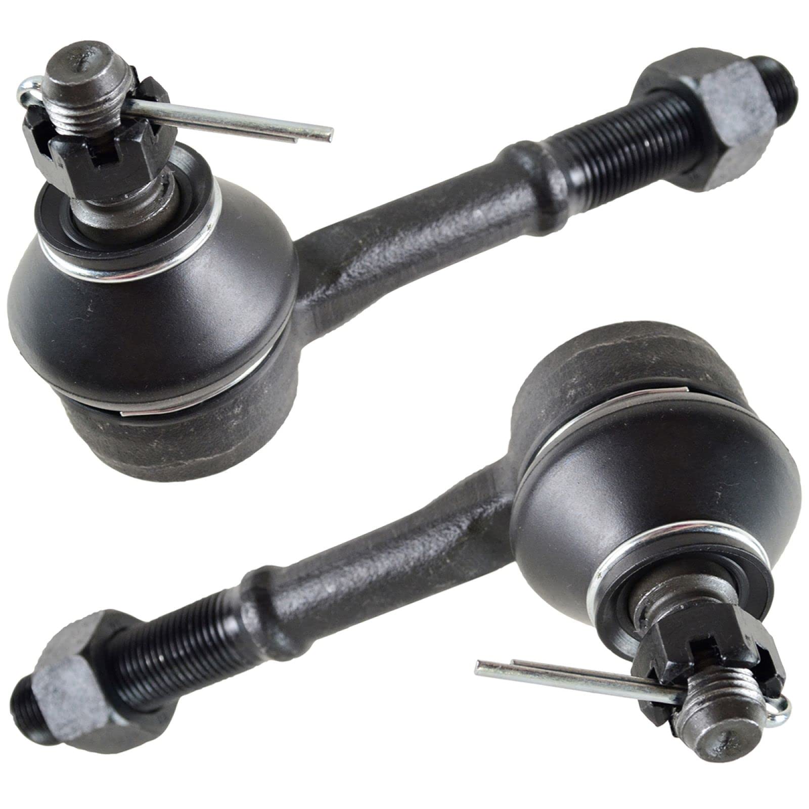 TRQ Front Inner Tie Rod Set Compatible with 1994 Nissan D21 1993-1995 Pathfinder 1995-1997 Pickup