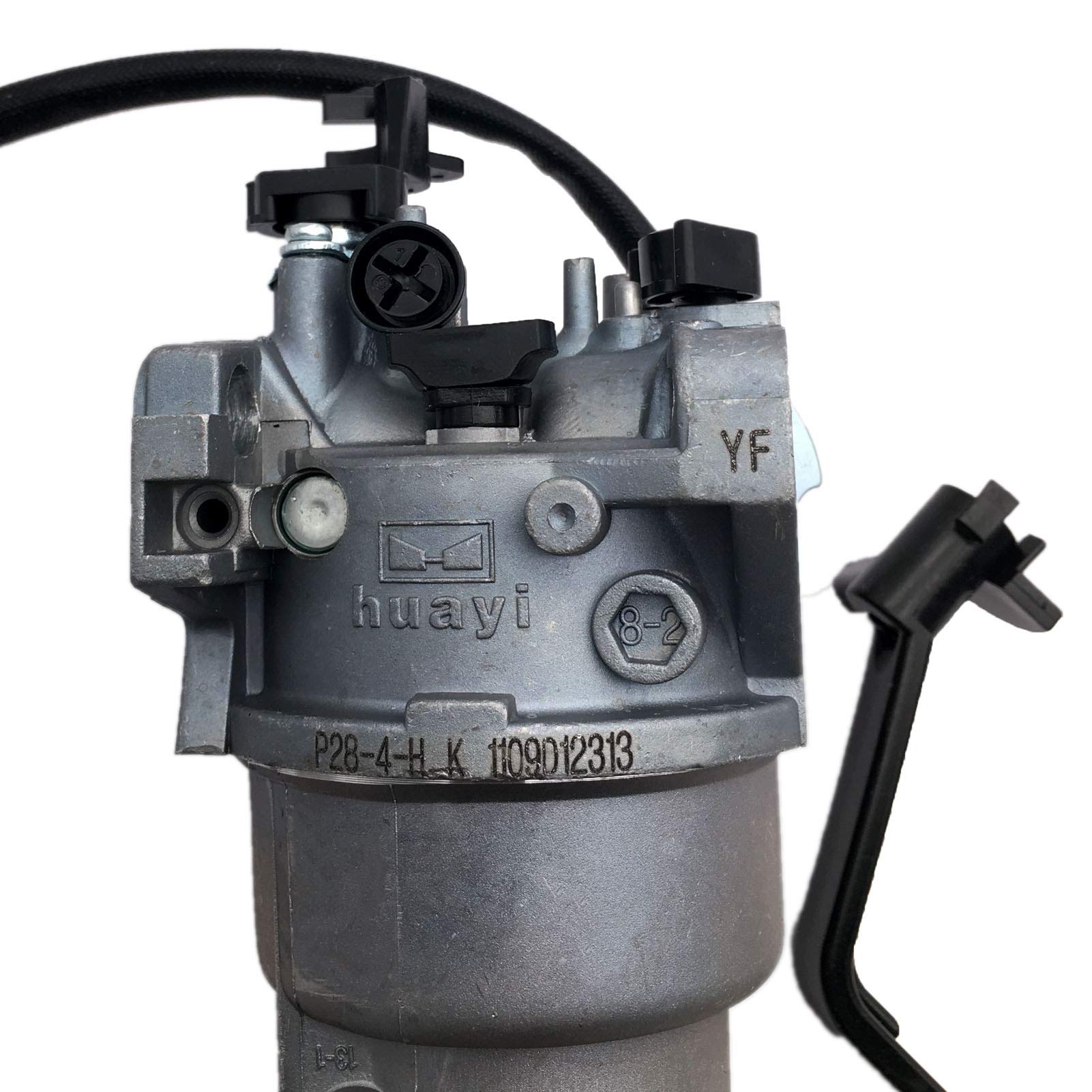 LIZAPUS Huayi New Carburetor for Champion Dual Fuel Generator, Part# 47.131000.25, Compatible with Huayi P28-4-H