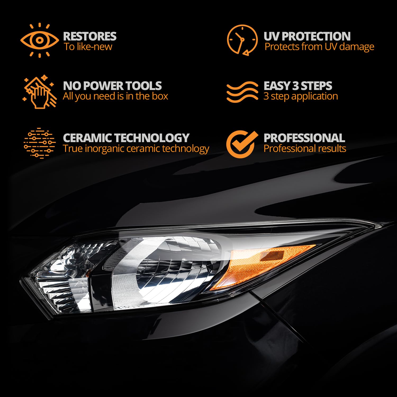 CERAKOTE Ceramic Headlight Restoration Kit - PRO Pack Step 3 Only