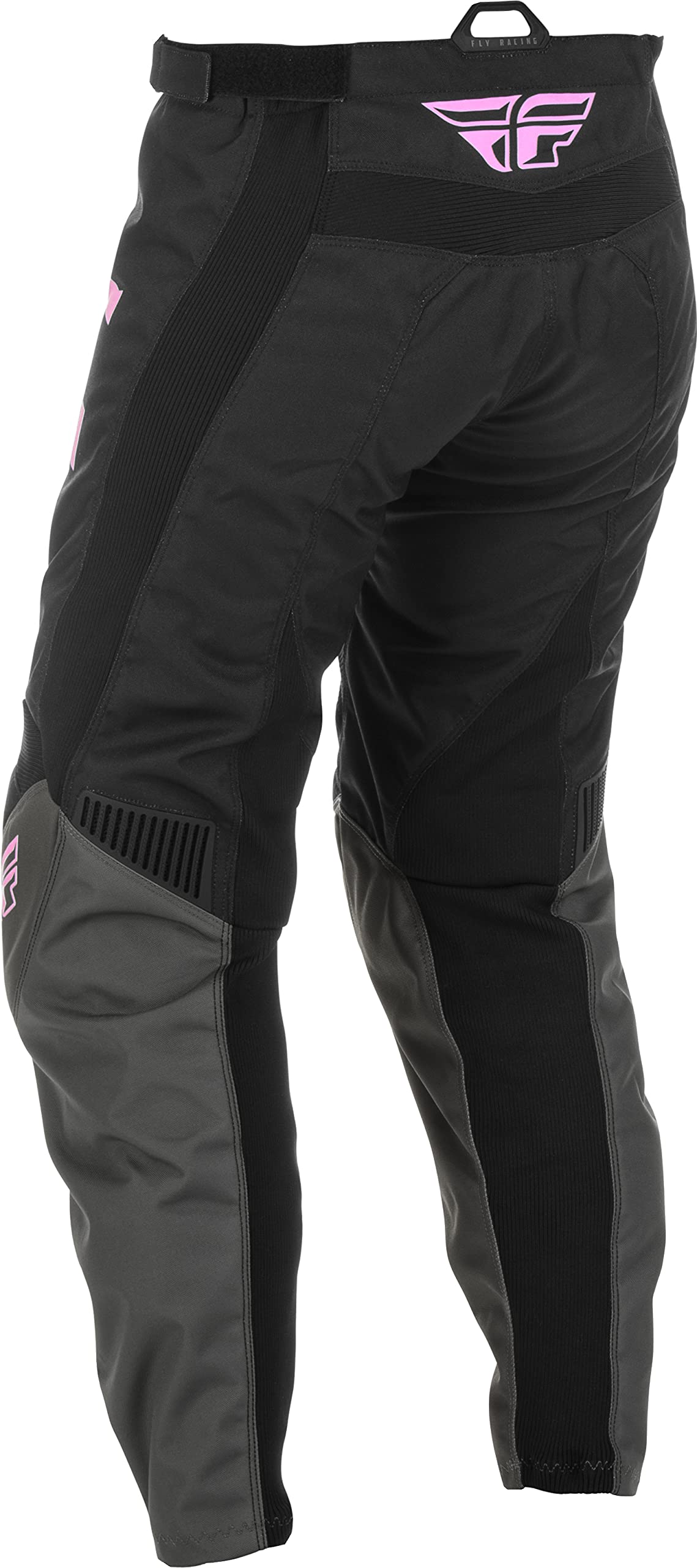 Fly Racing Youth F-16 Pants (Grey/Black/Pink, Youth Us 20)