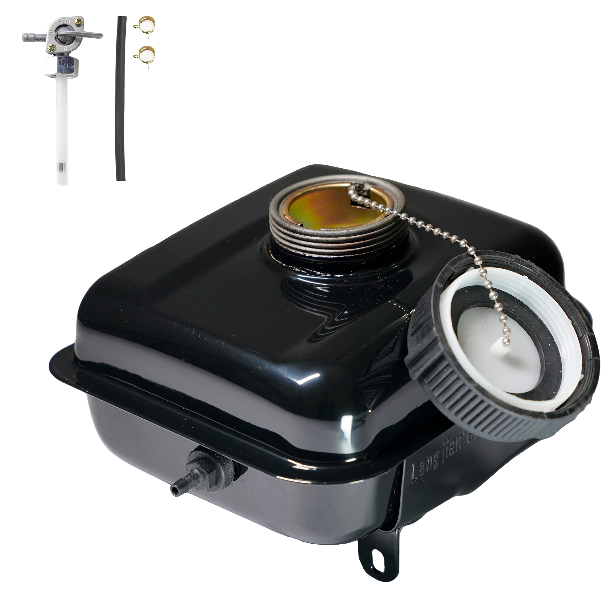 JMCHstore Gas Fuel Tank with Side Vent for Coleman CK100 SK100, Model JM-CK01, Compatible with 98cc Engines, Screw-On Design
