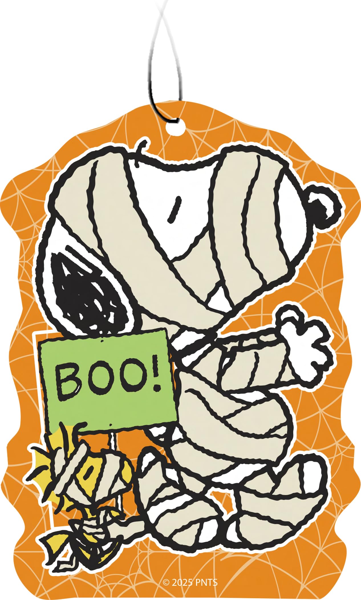 Spoontiques Peanuts Halloween Air Freshener (3pk) - Themed Car Interior Accessories & Essentials, Hanging Air Freshener for Cars