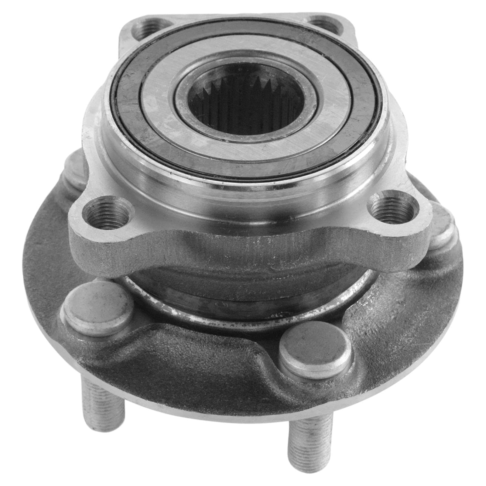 Trq Wheel Hub Bearings Assembly Set Compatible With 2005-2009 Subaru Legacy Outback