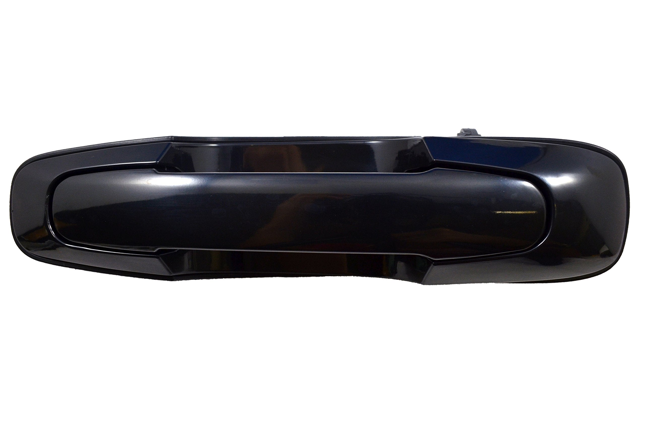 Pt Auto Warehouse Sz-3213S-Lh - Outside Exterior Outer Door Handle, Smooth Black - Driver Side
