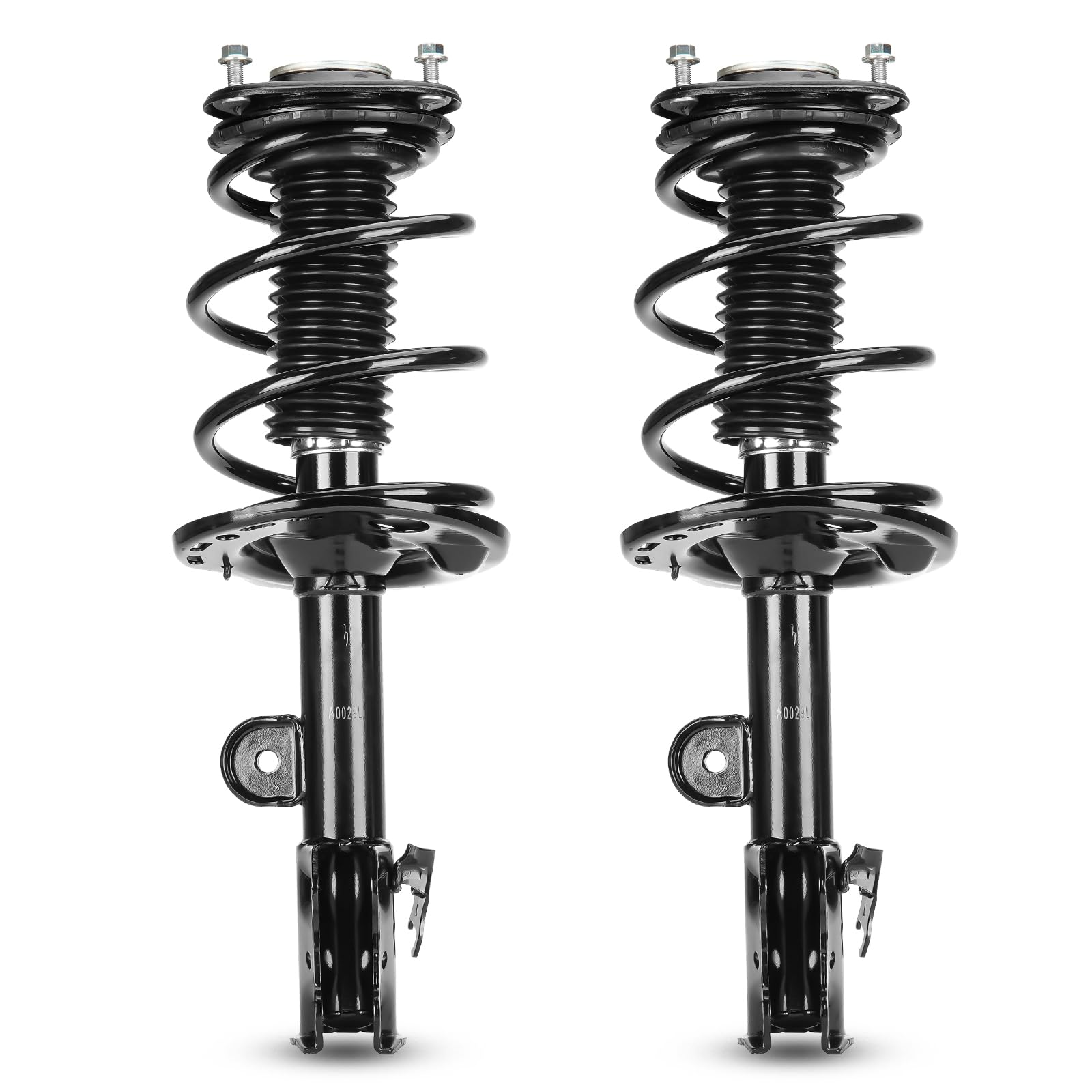 Front Struts Shocks w/Coil Springs Absorber for 2006-2008 Toyota RAV4 2.4L L4 / 2009-2012 Toyota RAV4 2.5L L4, Strut Shock Absor