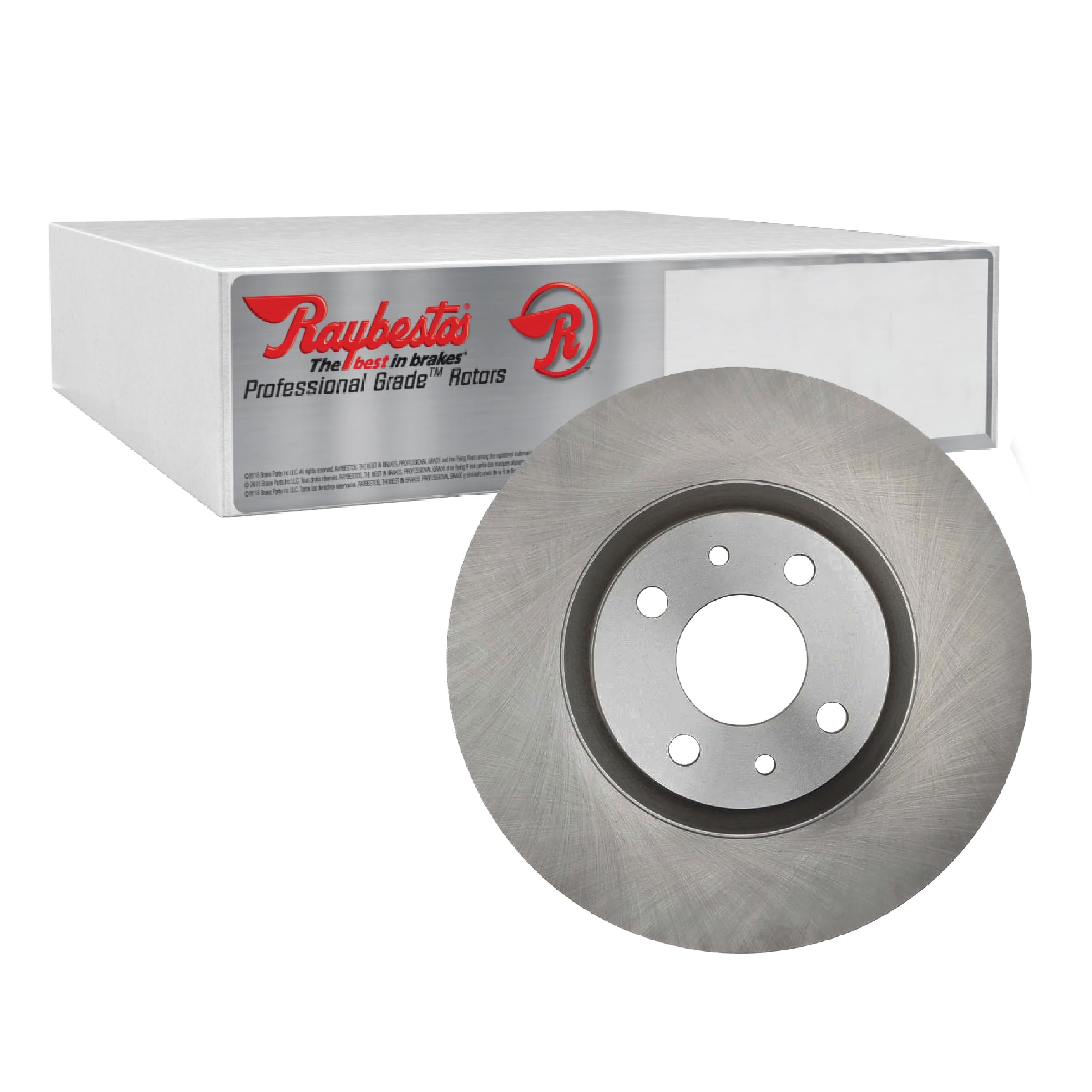 Raybestos 980159R Professional Grade Disc Brake Rotor, Silver, 11.65