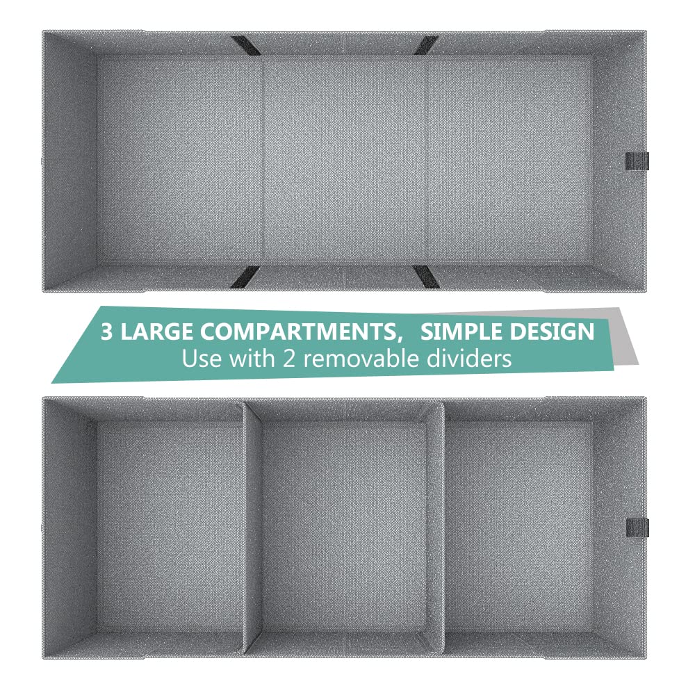 Miu Color Trunk Organizer For Suv (Gray, Large)