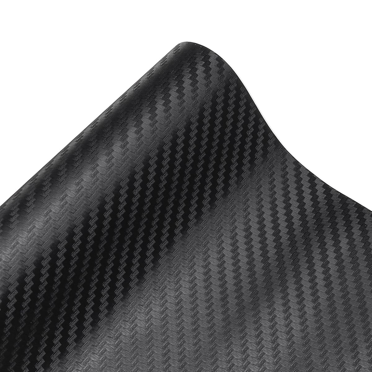 Lzlrun Free Tool Kit 3D Carbon Fiber Vinyl Tape For Black Out Chrome Delete Window Trim Door Trim Universal Chrome Black Dry Car