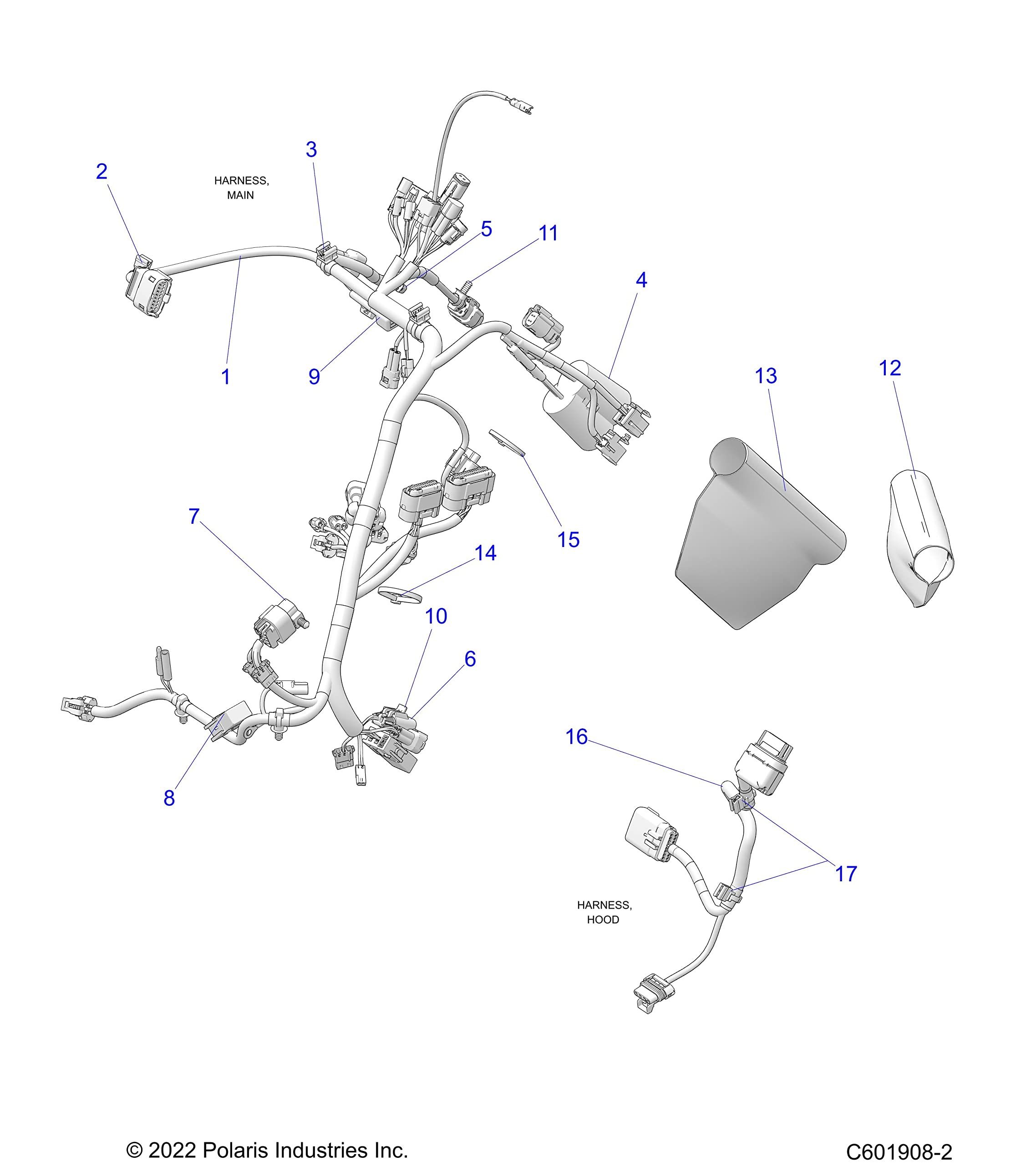 Polaris Snowmobile Capacitor, 22,000 Micro F, Genuine Oem Part 4015986, Qty 1