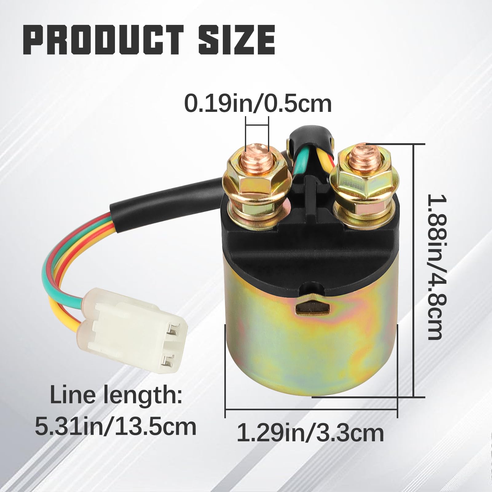 Rancher 420 Starter Solenoid Relay for Honda TRX350 TRX400 TRX450 TRX500 TRX90 TRX200 TRX450ES TRX650 TRX680 Fourtrax Foreman Ra