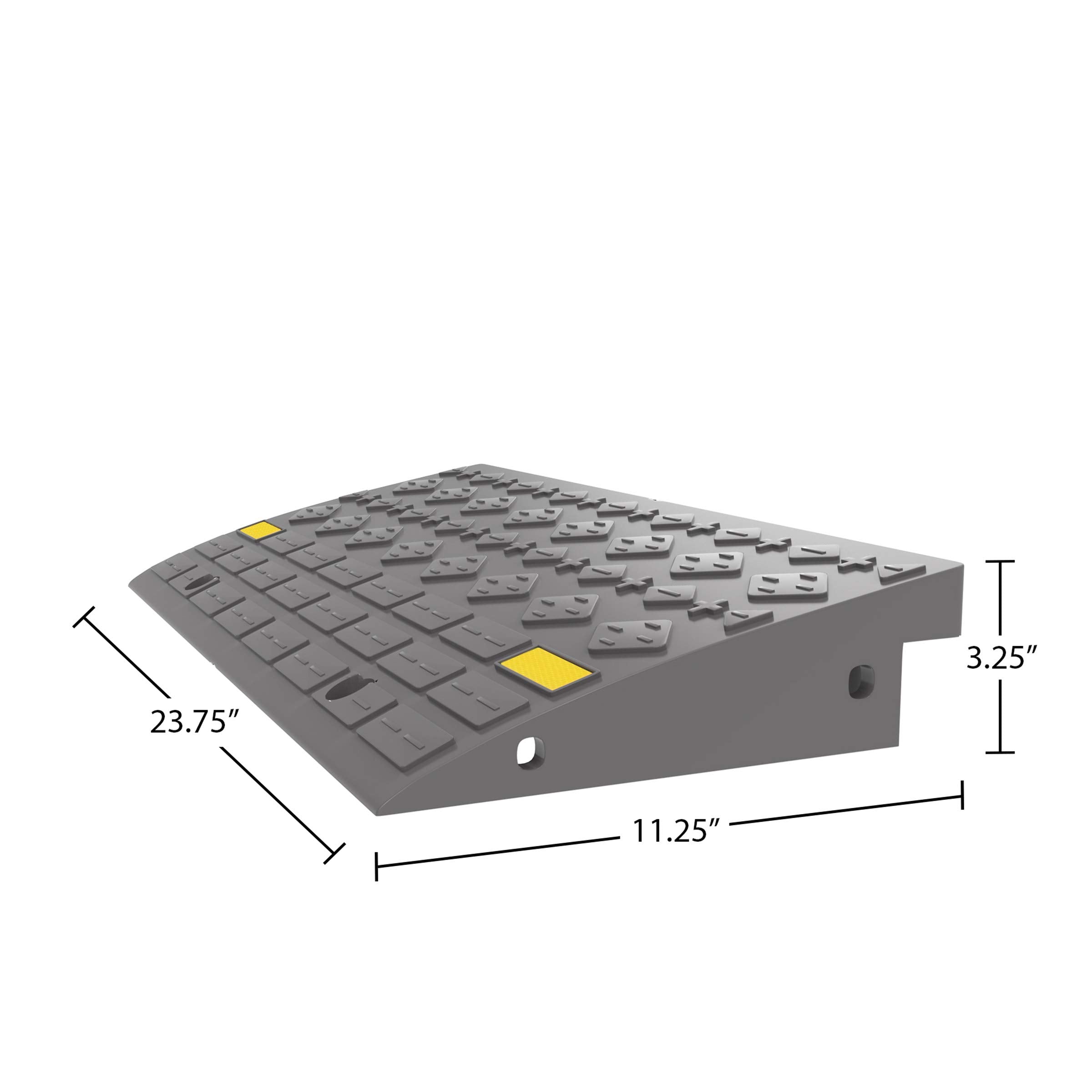 Set Of 2 Curb Ramps With 4 Ton Capacity - For Cars, Trucks, Rvs, Atvs, Motorcycles, Hand Trucks, Mowers, And Carts By Stalwart (
