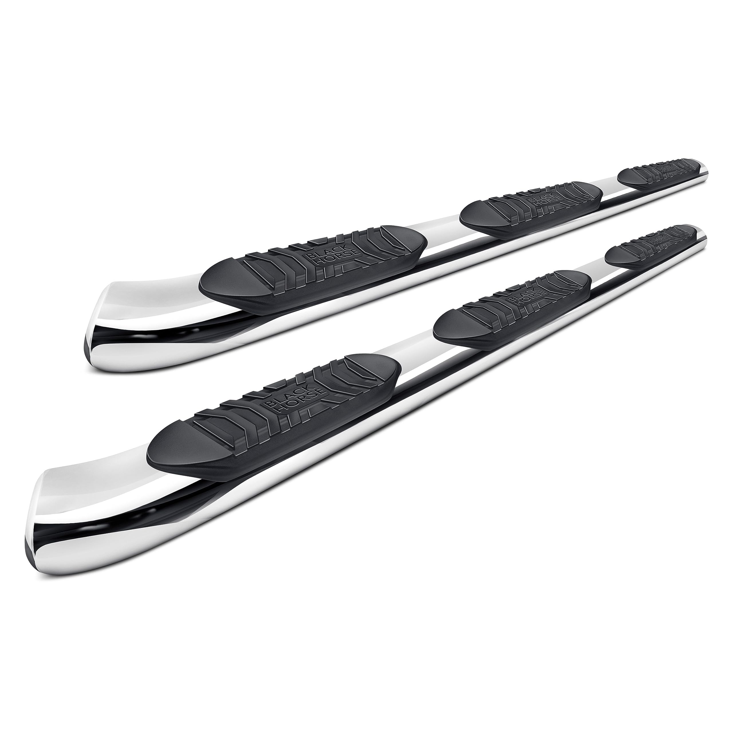 Black Horse Off Road Black Horse Stainless Steel Stainless Steel Extreme Wteheel-To-Wheel Side Sps Compatible With 15-22 Ford F150 Supercrew Cab 5.5Ft Short Bed /2022 F150 Lightning