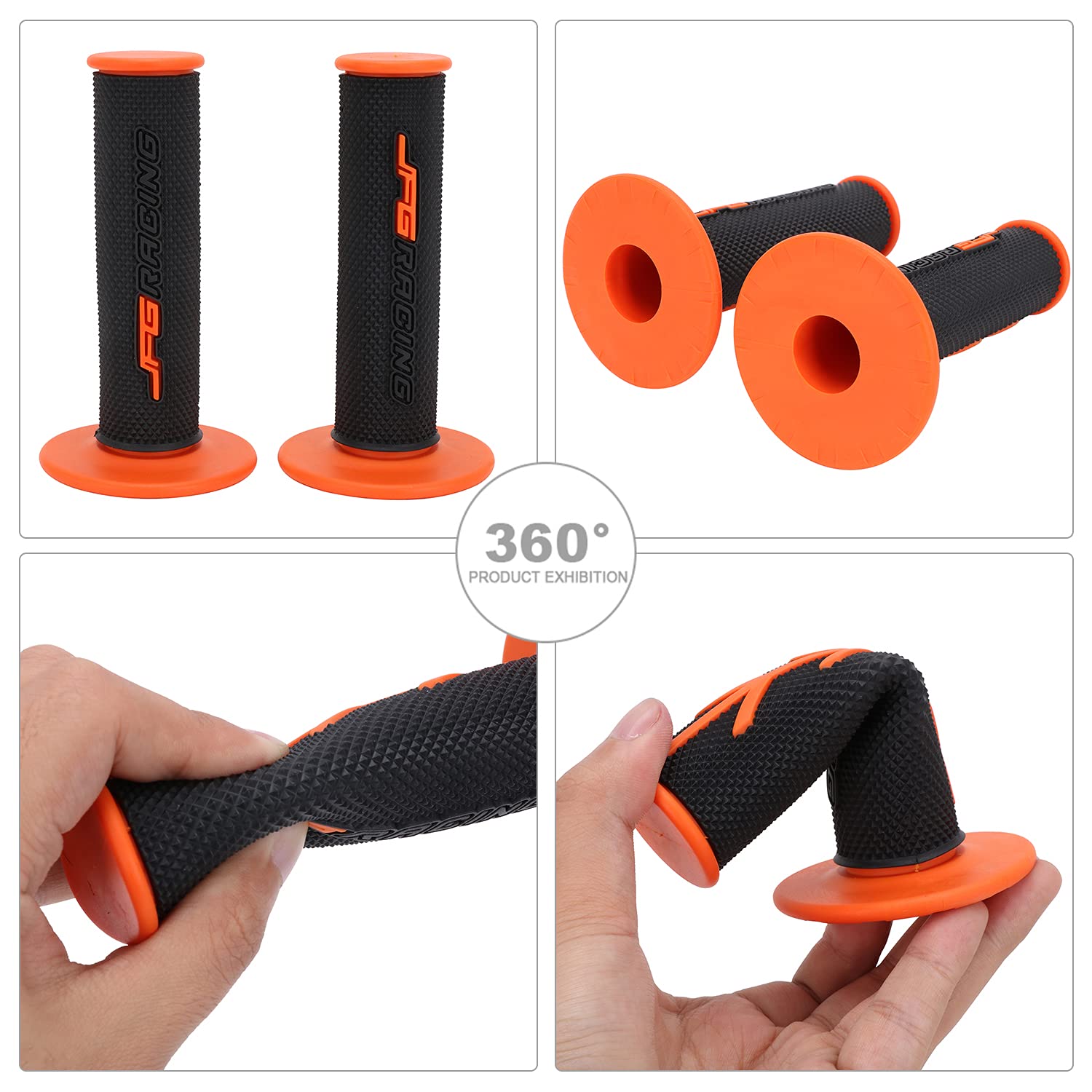 Dirt Bike Grips 7/8    Motorcycle Grips Atv Handlebar Grips Universal For Drz110 Drz125 Drz400 Drz200 Jr50 Rm65 Rm85 Rmz250 450