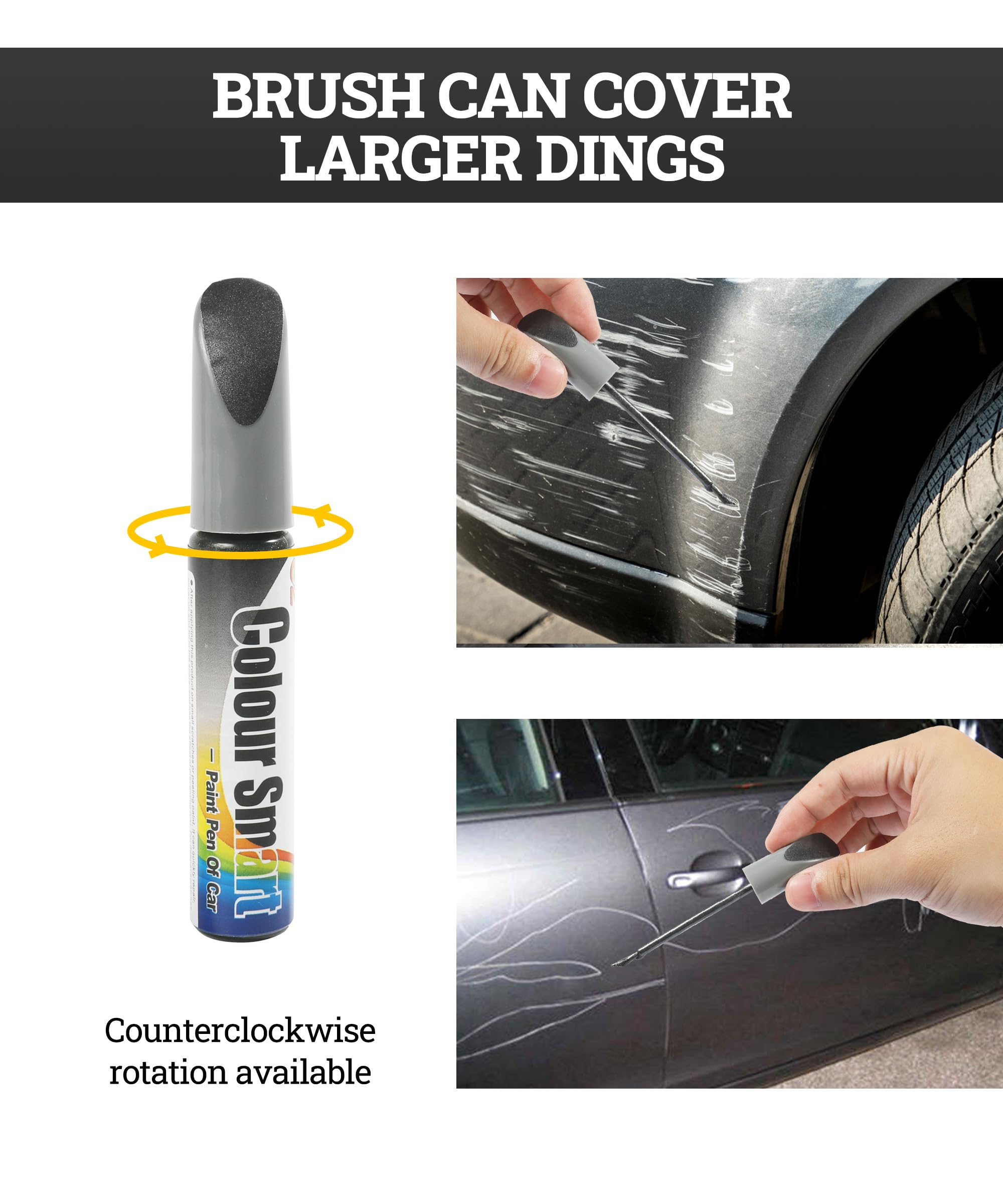 Zlirfy Car Scratch Repair Pen - Automotive Paint Pen for Quick and Easy Touch Up of Car Scratches - Clear Painting Pen Erases Sc