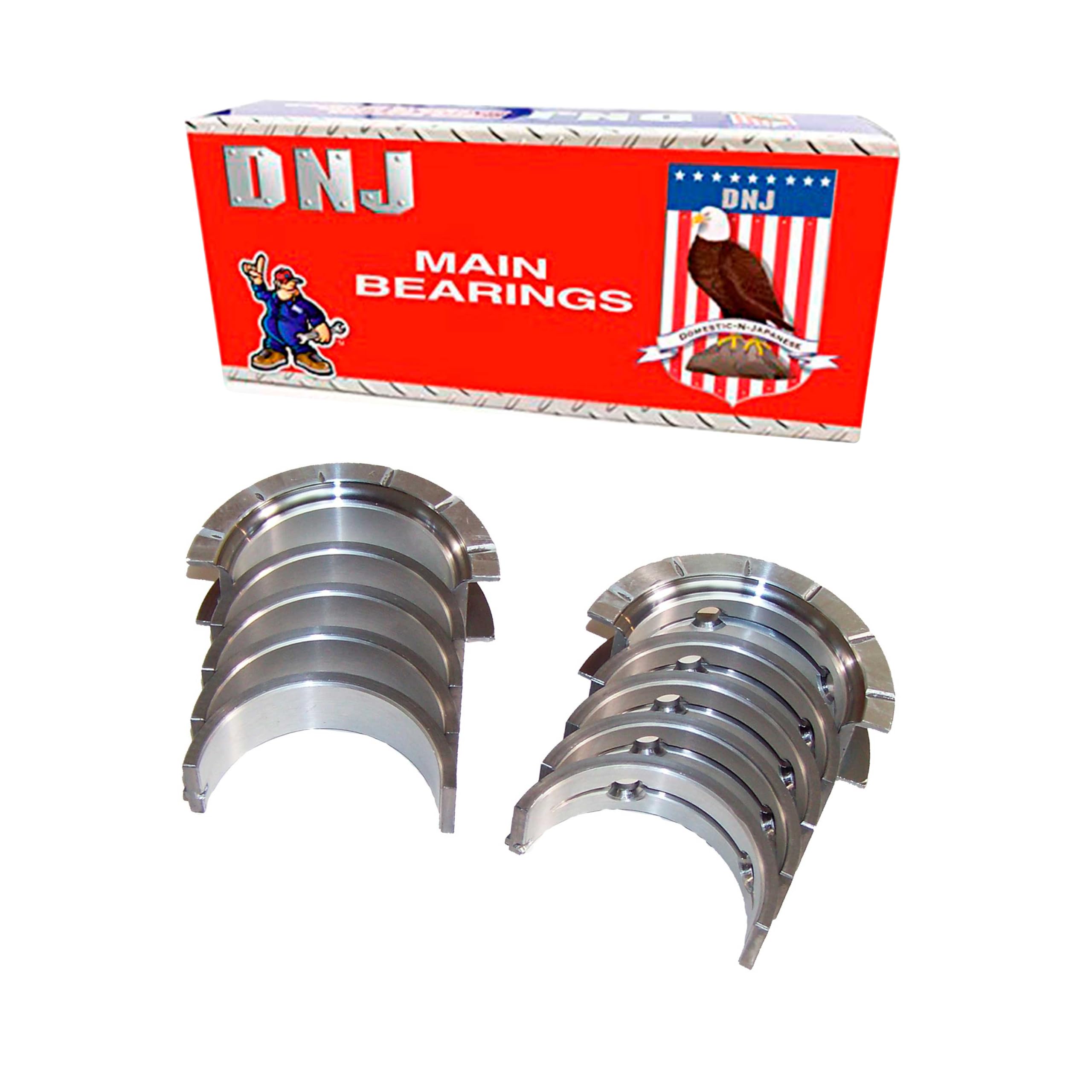 Dnj Mb314.10 Oversize Main Bearings For 2000-2015 / Buick, Chevrolet, Gmc, Oldsmobile, Pontiac, Saturn/Aura, Cavalier, Impala, M